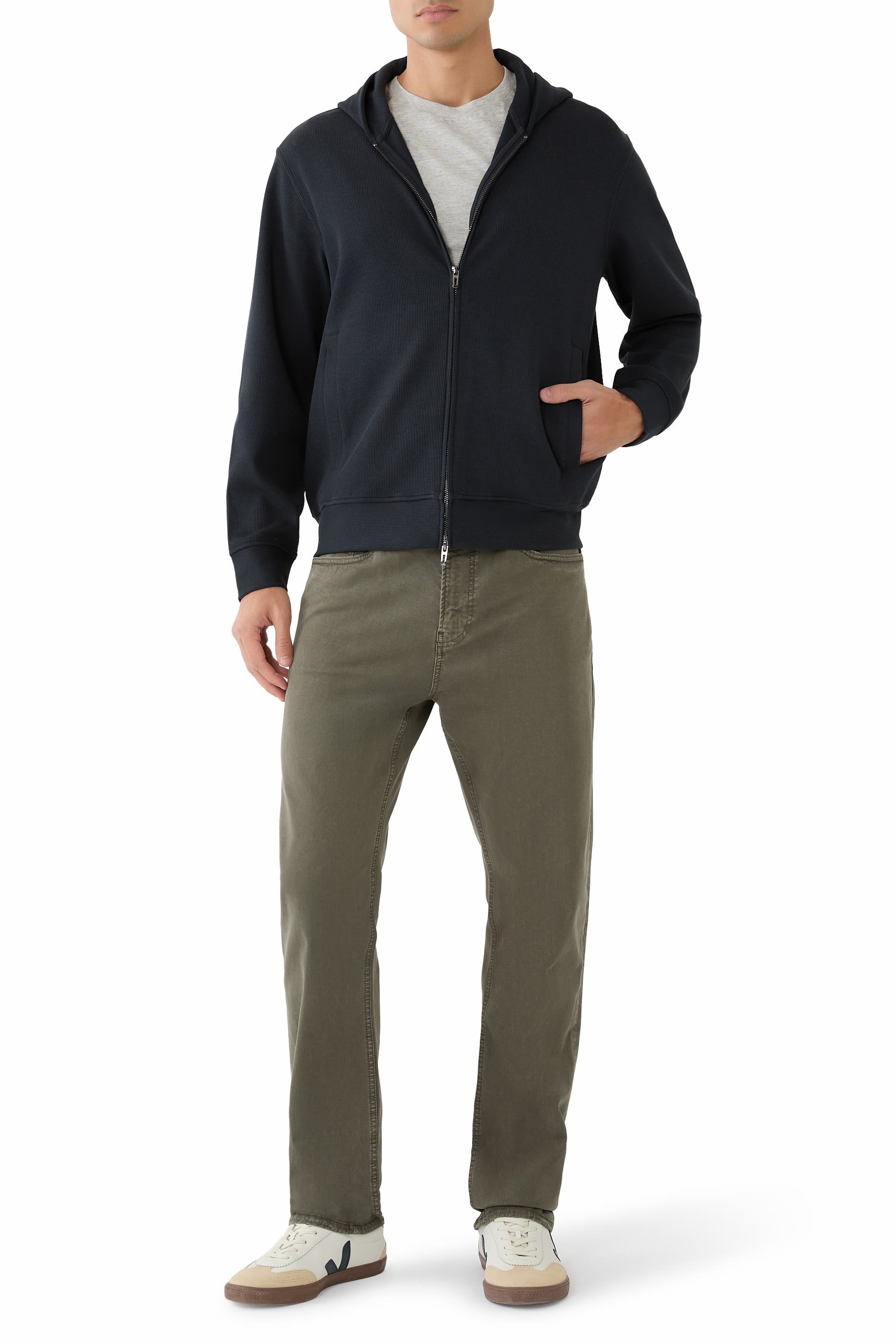 سويت شيرت نسيج لايوبسيل وقطن متشابك