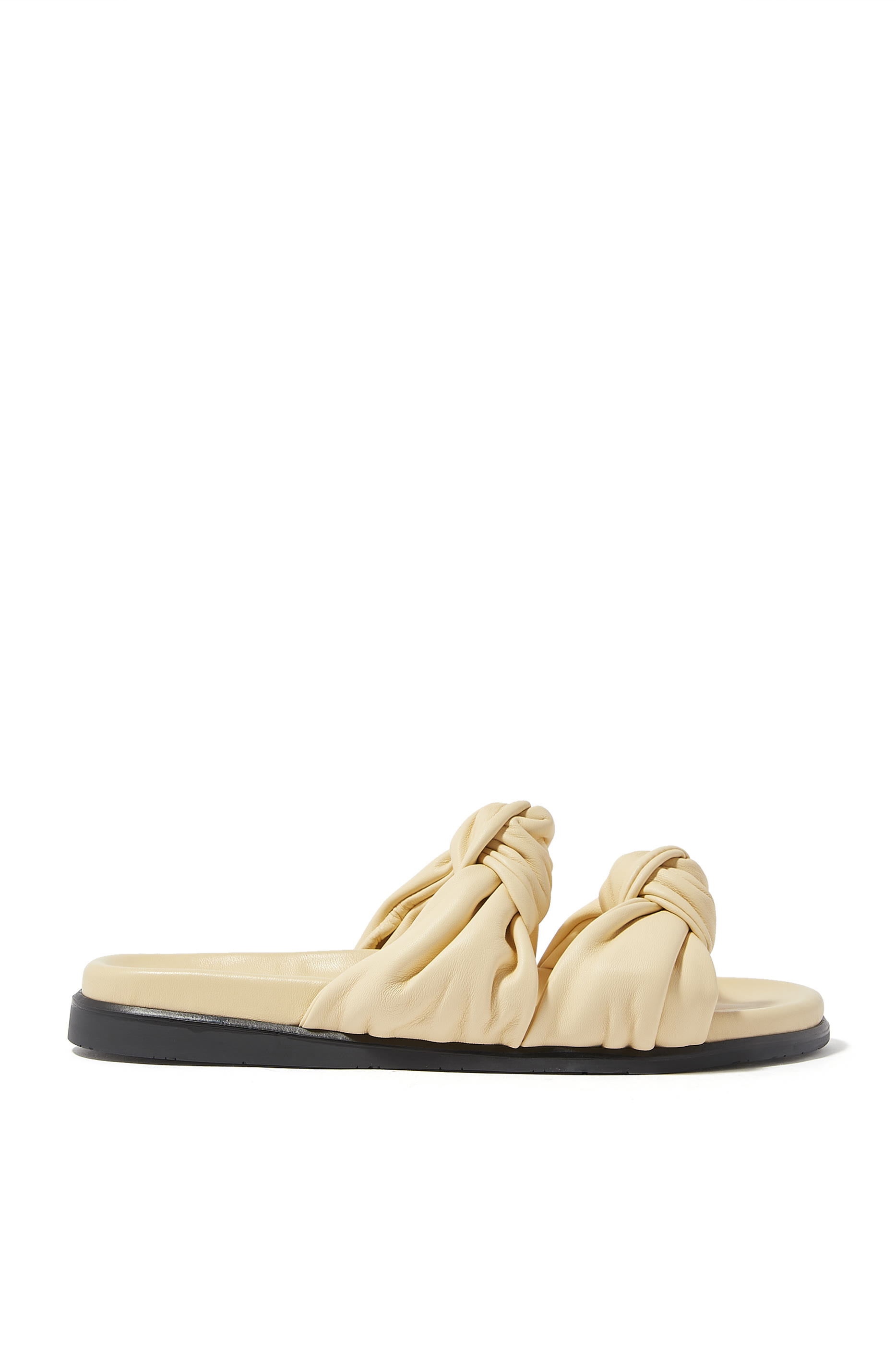 حذاء خفيف تاي بنعل مسطح جلد