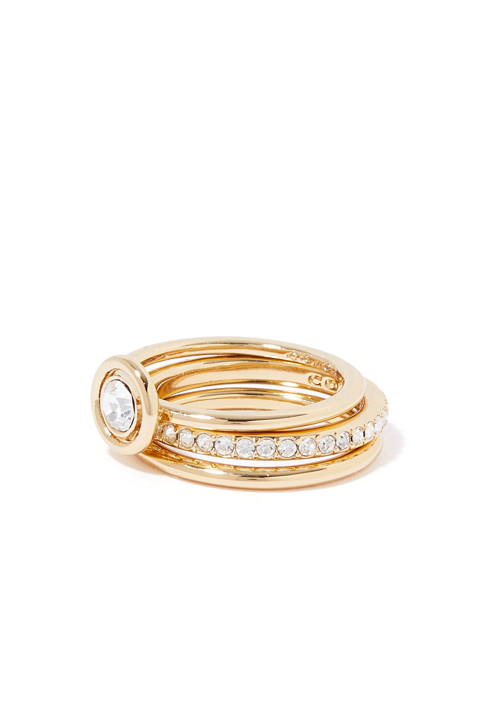 طقم خواتم بتصميم دائري