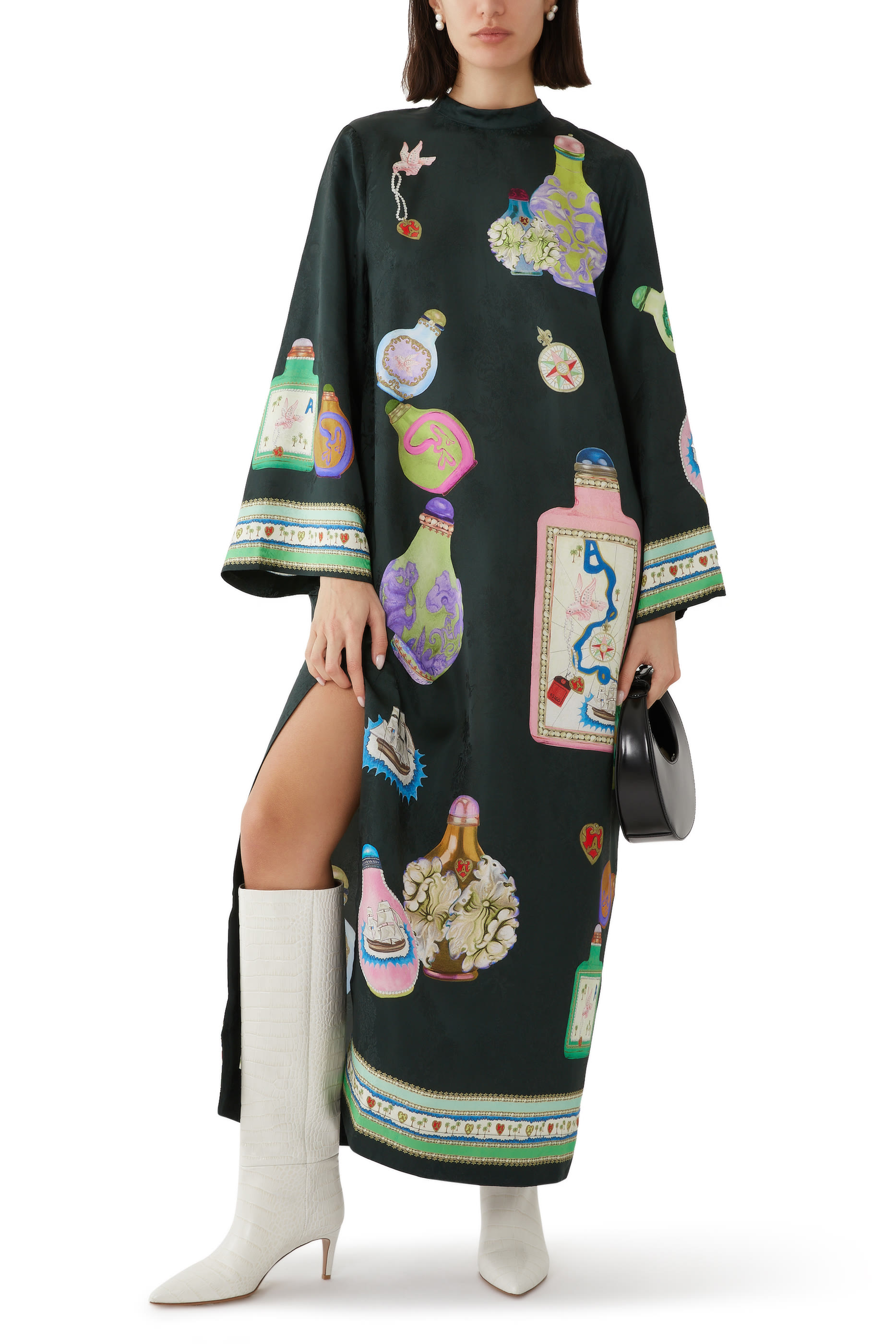 فستان رويال متوسط الطول