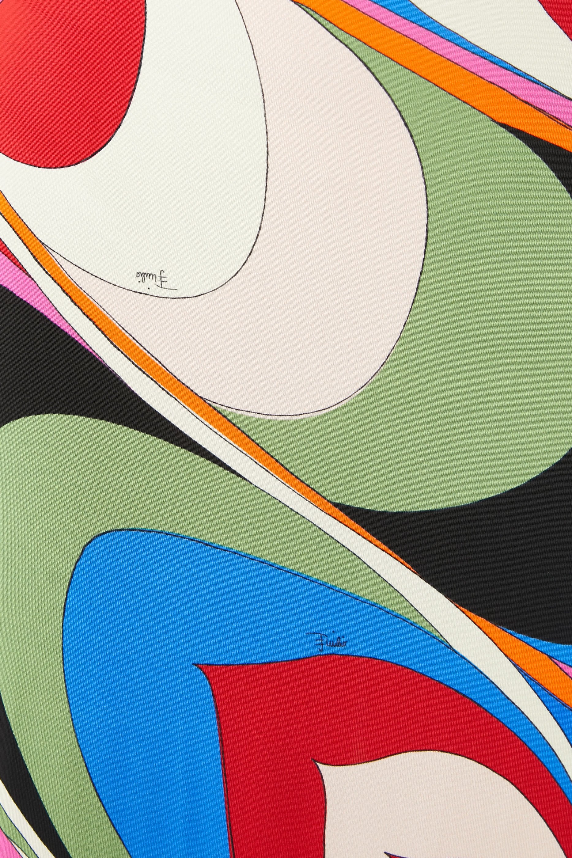 فستان طويل بطبعة اوندي