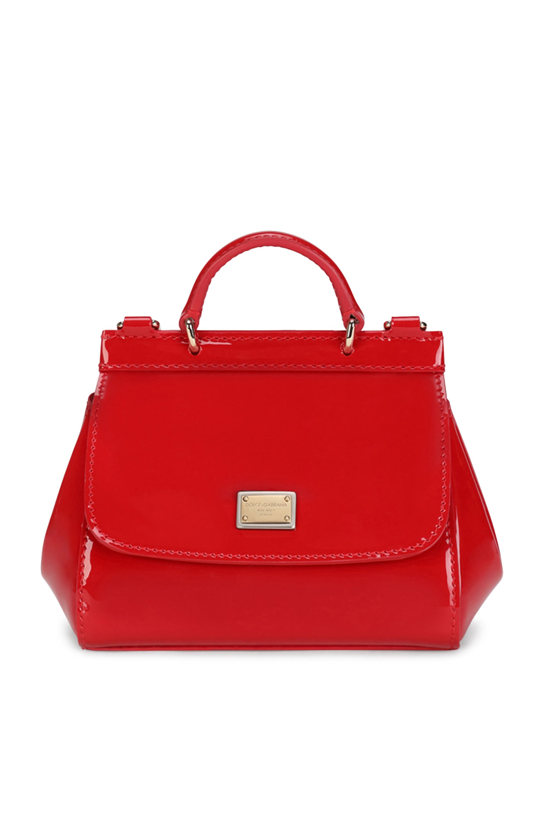 حقيبة سيسلي صغيرة جلد لامع للأطفال