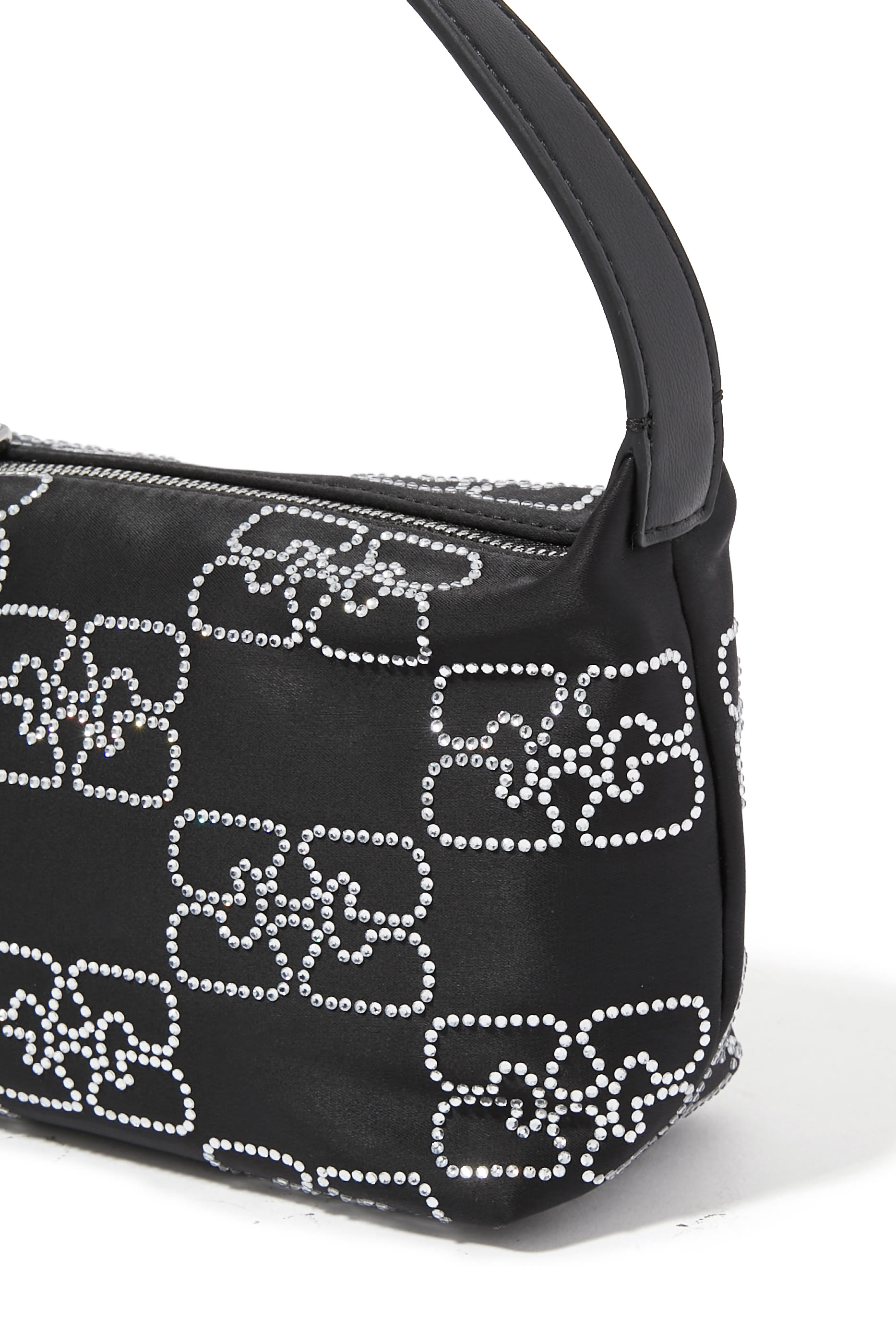 حقيبة ساتان صغيرة بتصميم فراشة