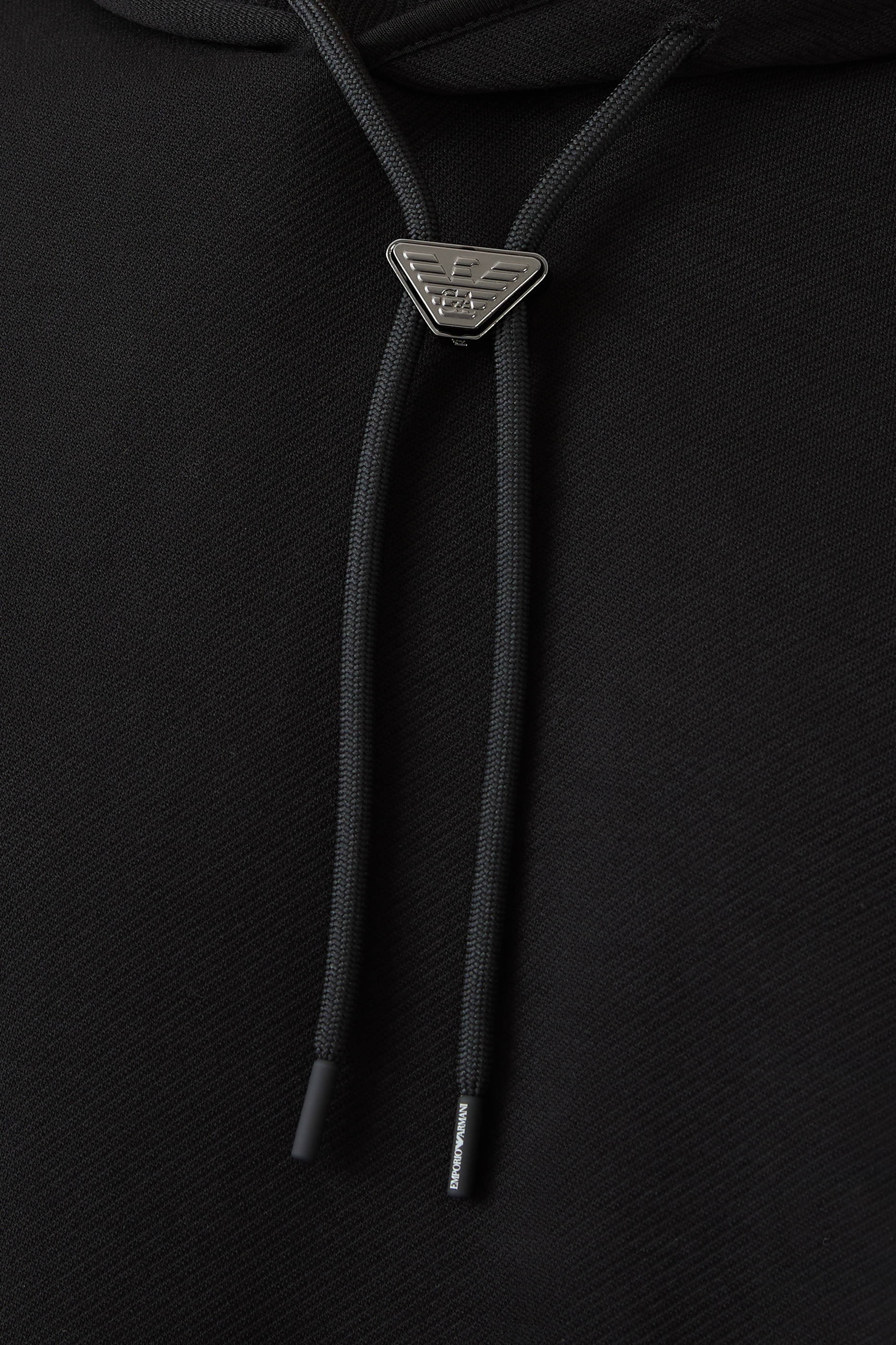 سويت شيرت بأكمام قصيرة وقصة واسعة مع غطاء للرأس، جيرسيه