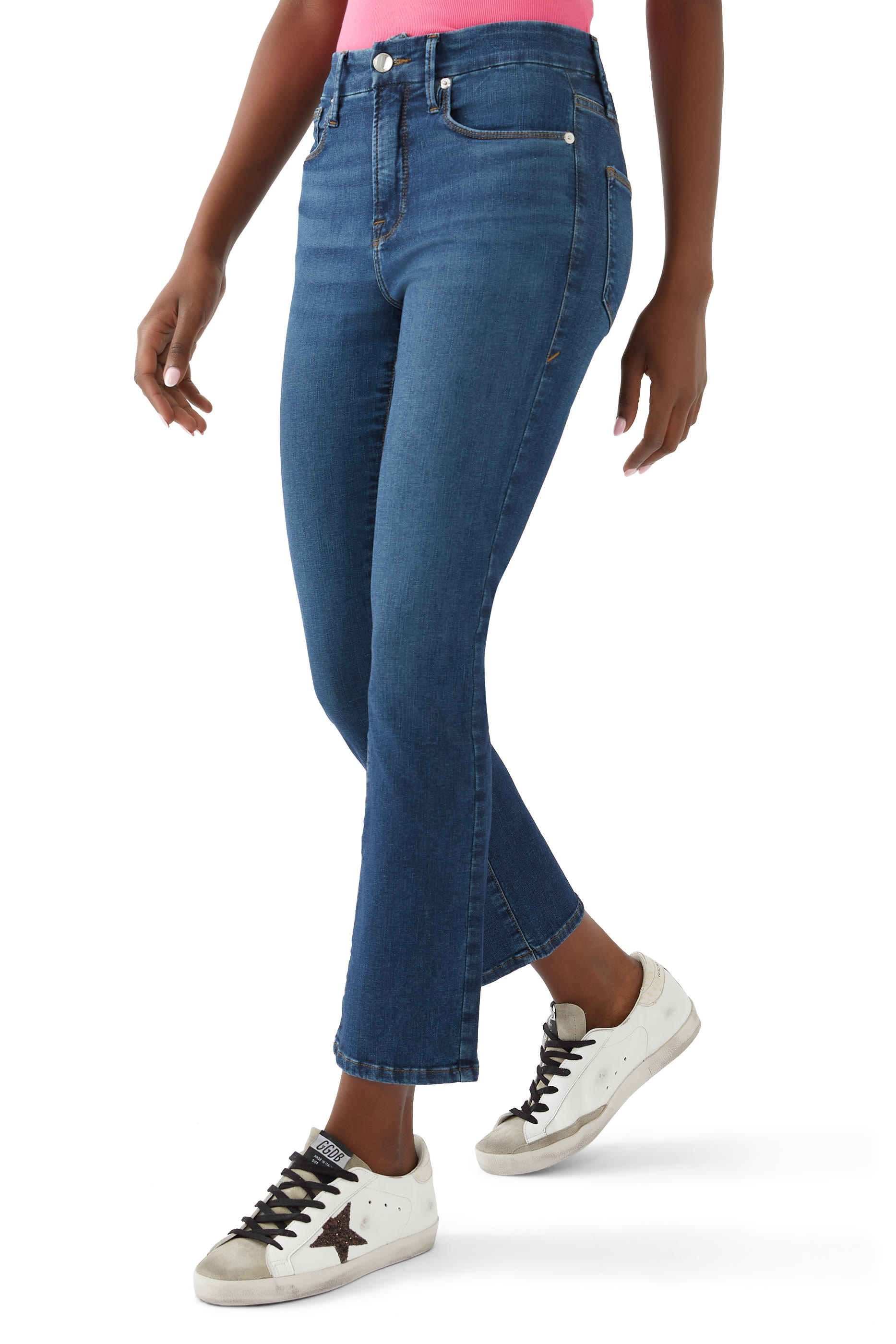 بنطال جينز غود ليغز بقصة ساق مستقيمة 