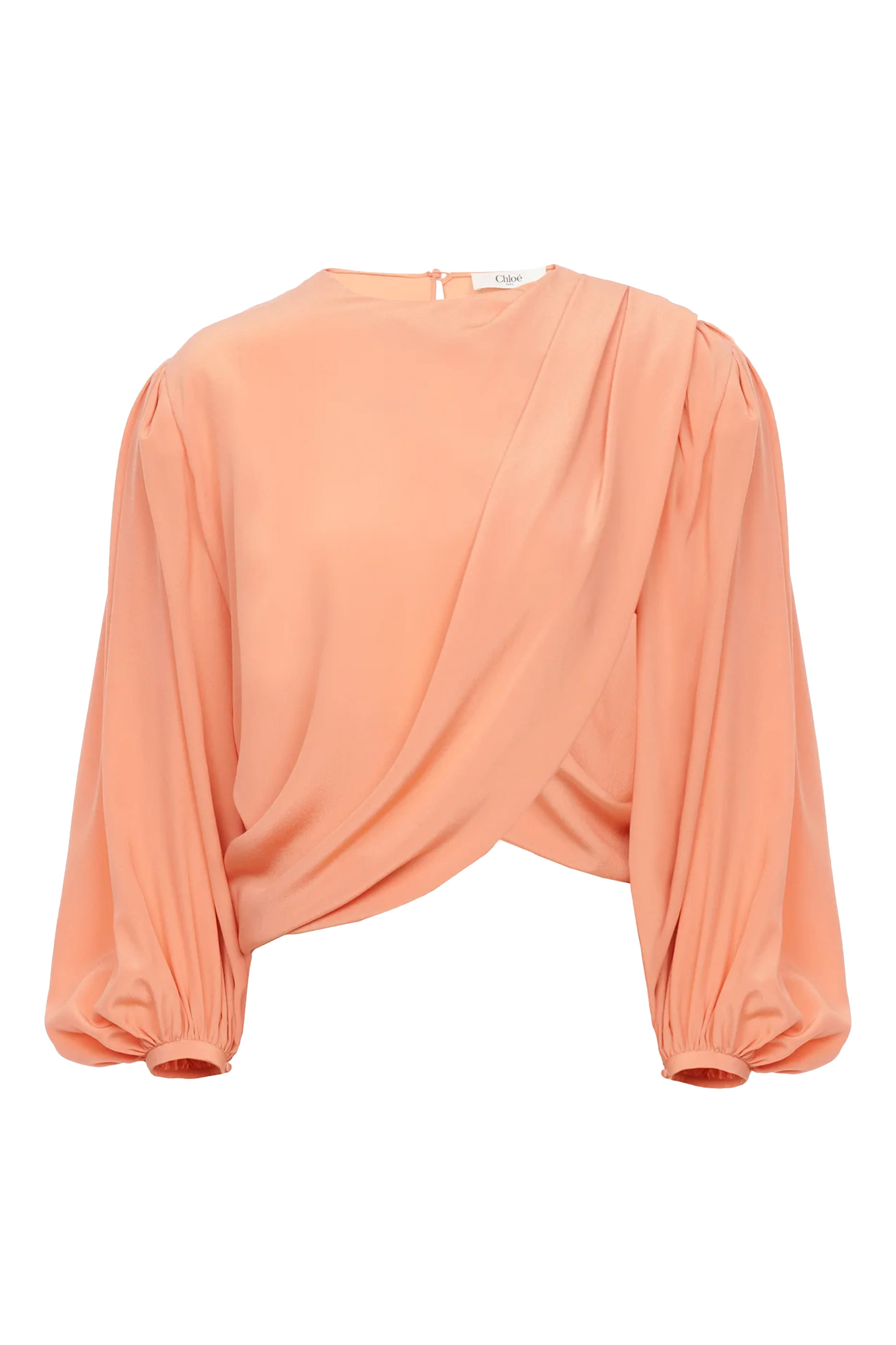 بلوزة قصيرة درابيه