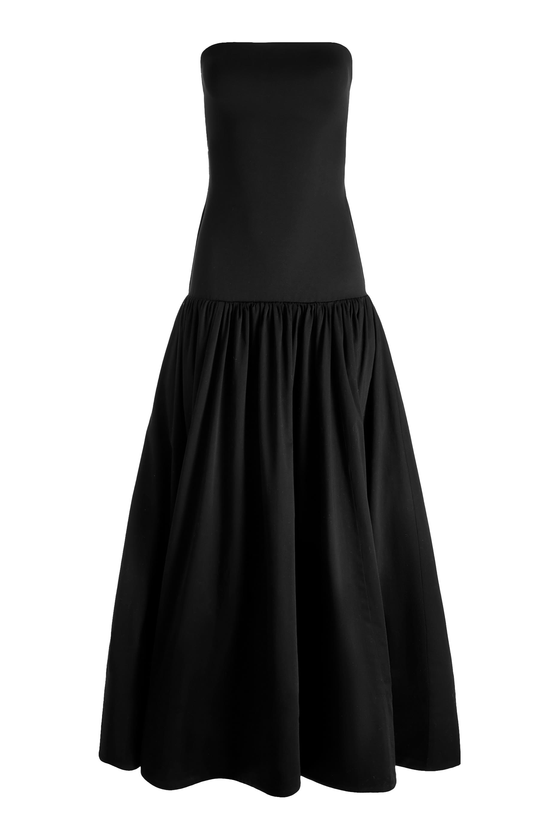 فستان أوريانا متوسط الطول بخصر منخفض