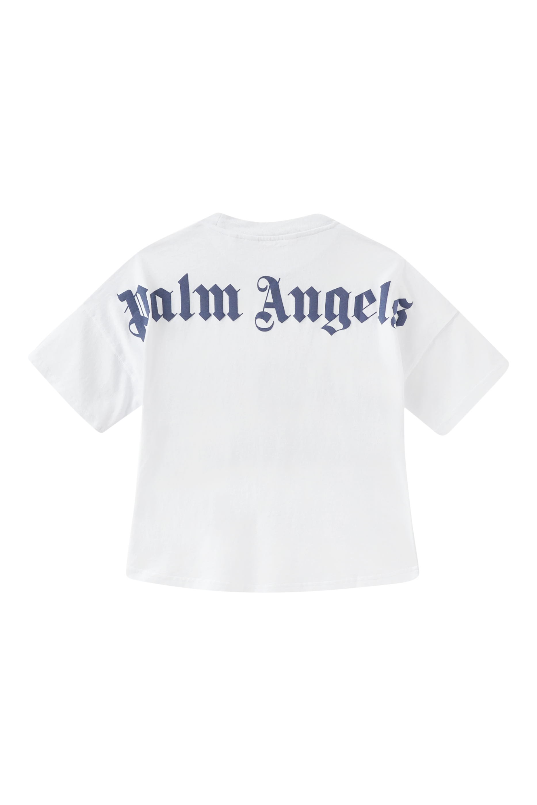 تيشيرت قطن بطبعات شعار الماركة للأطفال