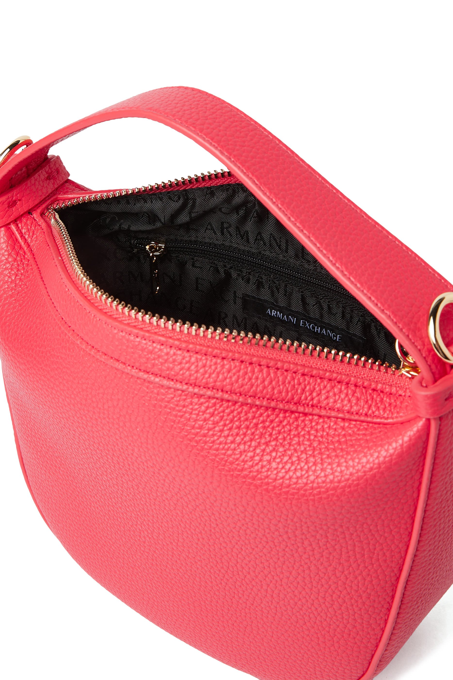 حقيبة هوبو سوزي بشعار الماركة ناعمة