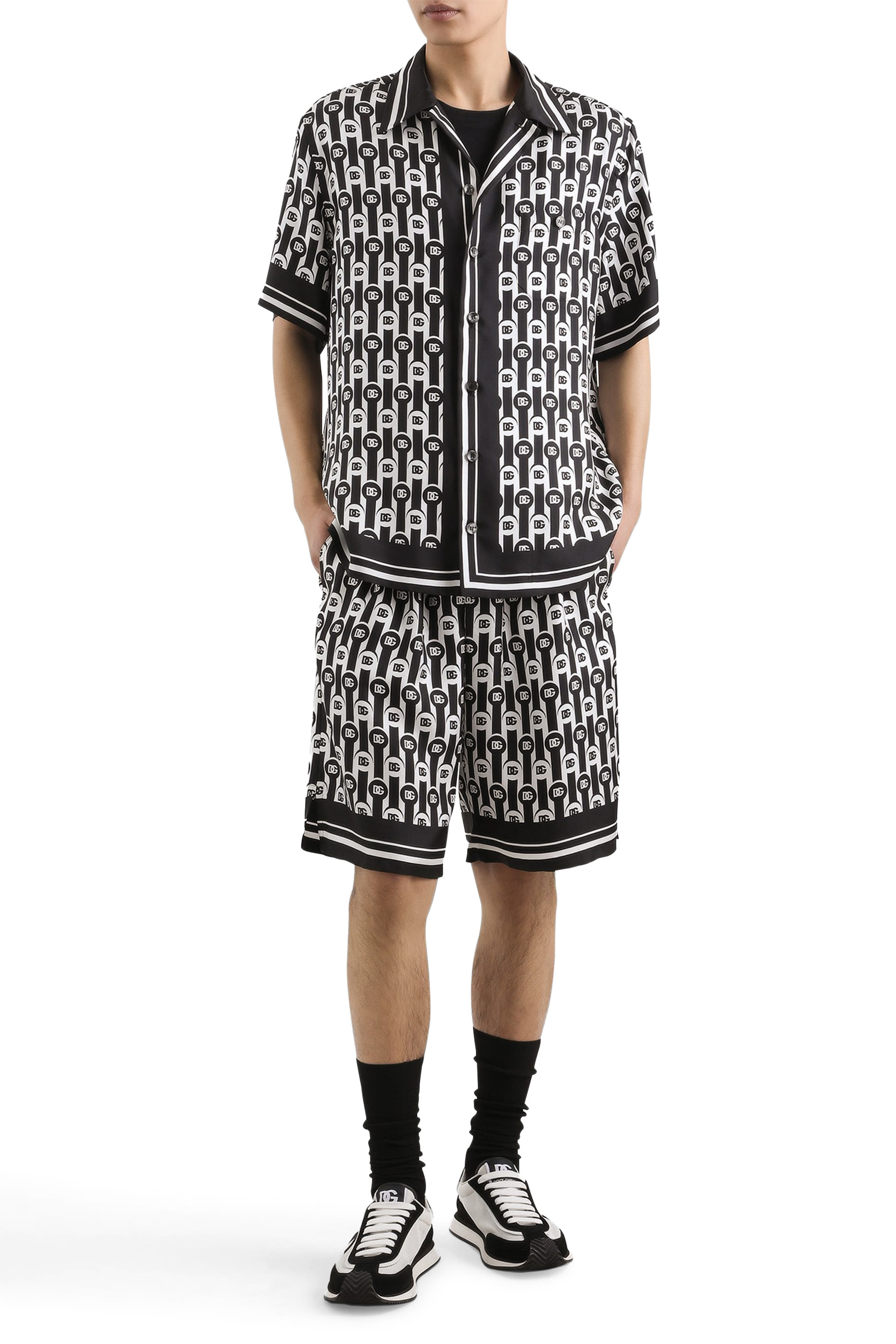 شورت بيرمودا حرير تويل