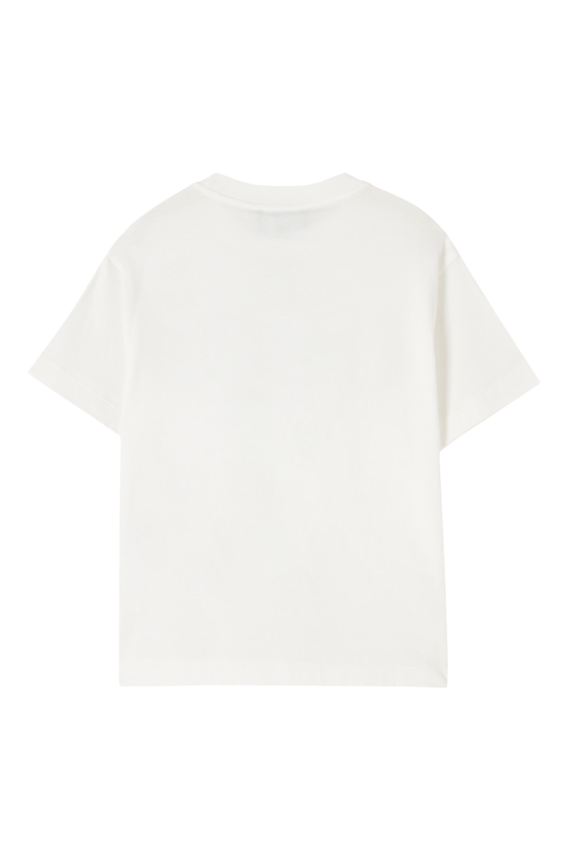 تيشيرت بأكمام قصيرة بشعار الماركة للأطفال