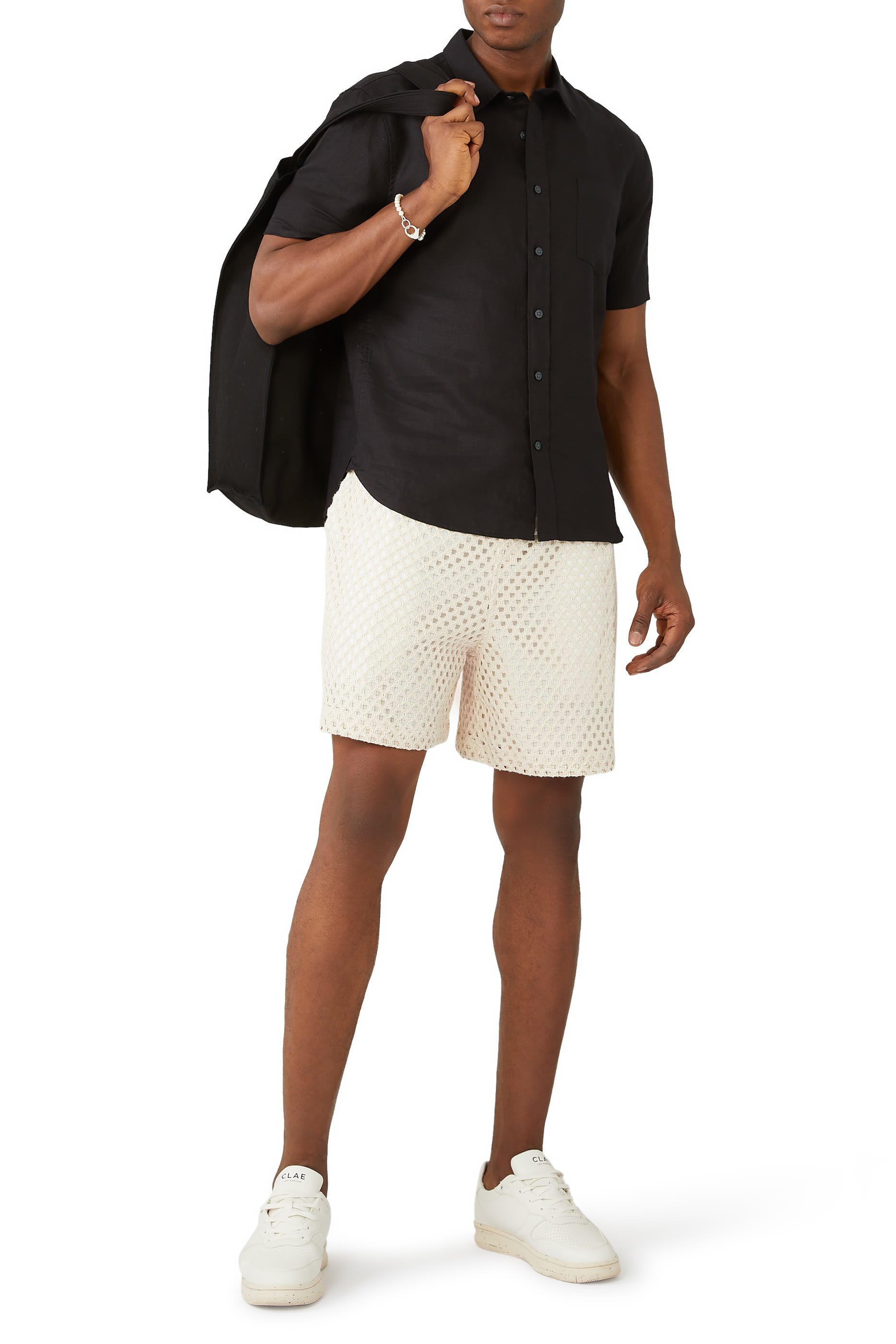 Short Sleeve Linen Shirt