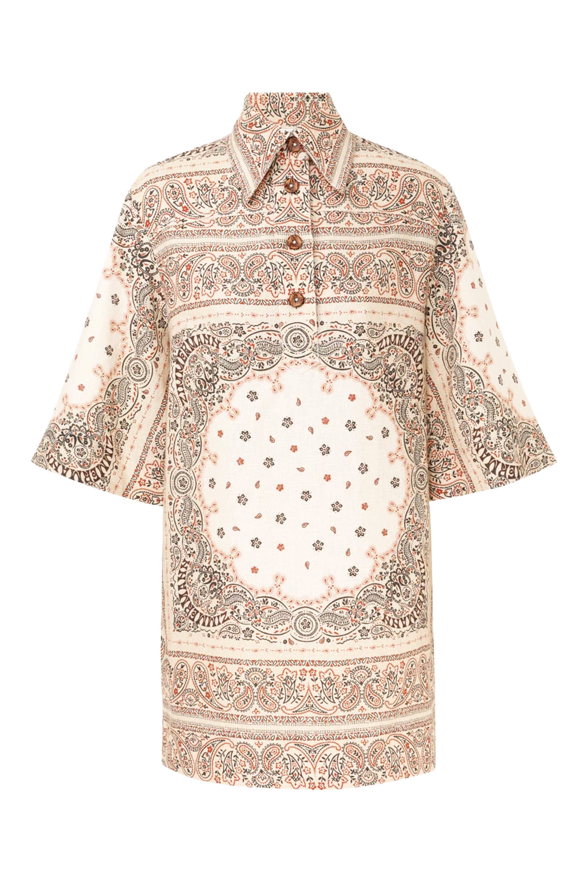 فستان قصير بنمط تونيك