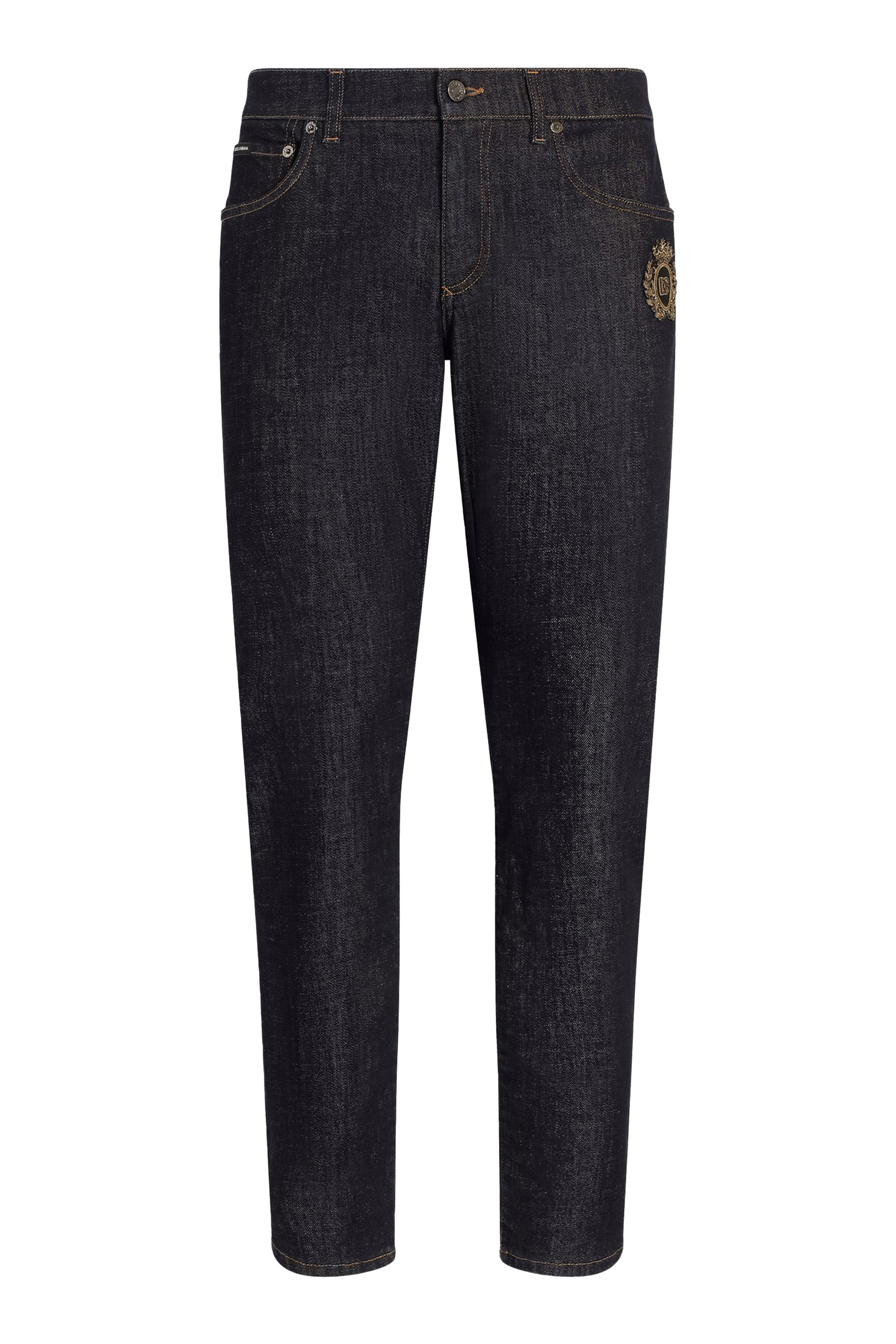 بنطال جينز بقصة ضيقة قطن مطاطي