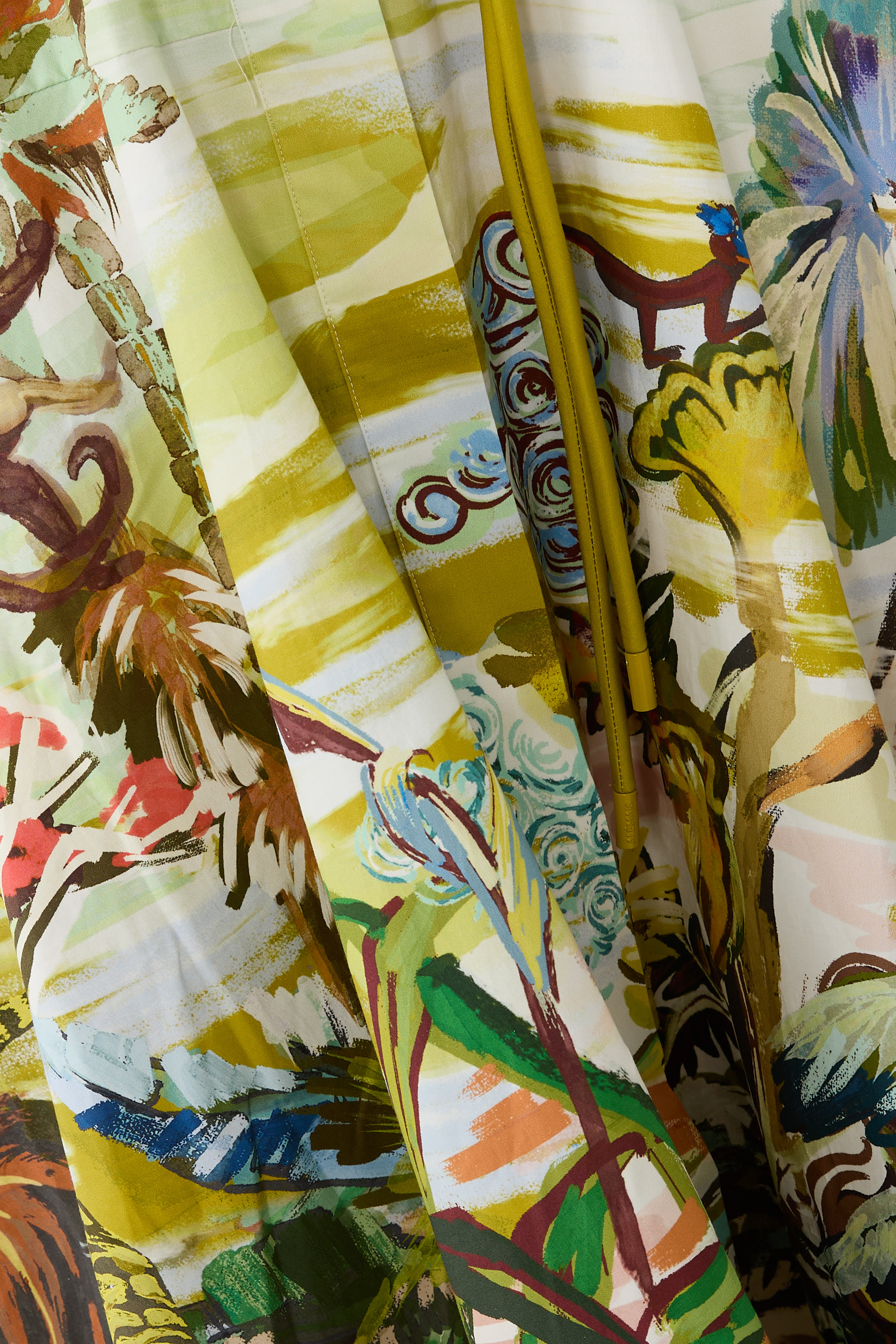 Jungle Boogie Silk Midi Dress