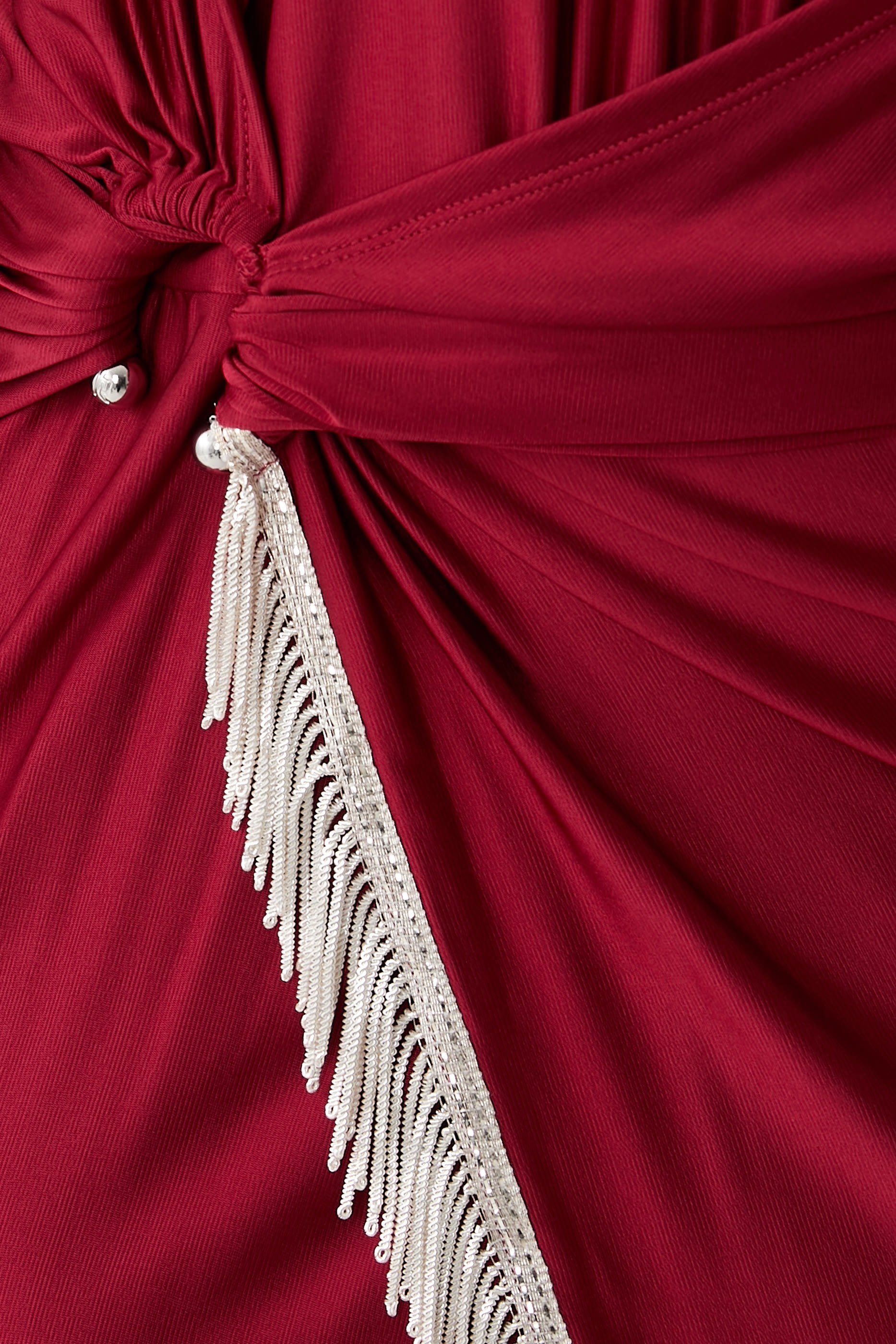 فستان طويل جيرسيه