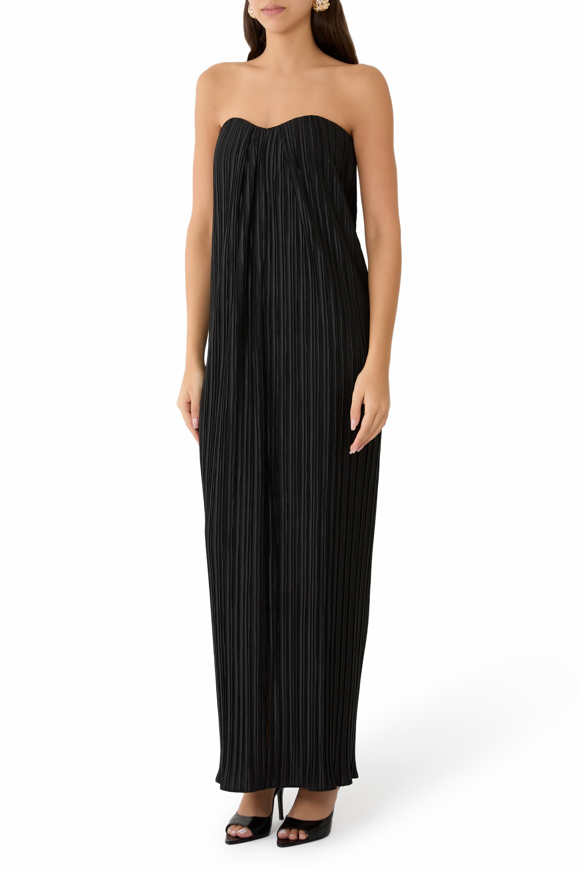 فستان لوسنت متوسط الطول