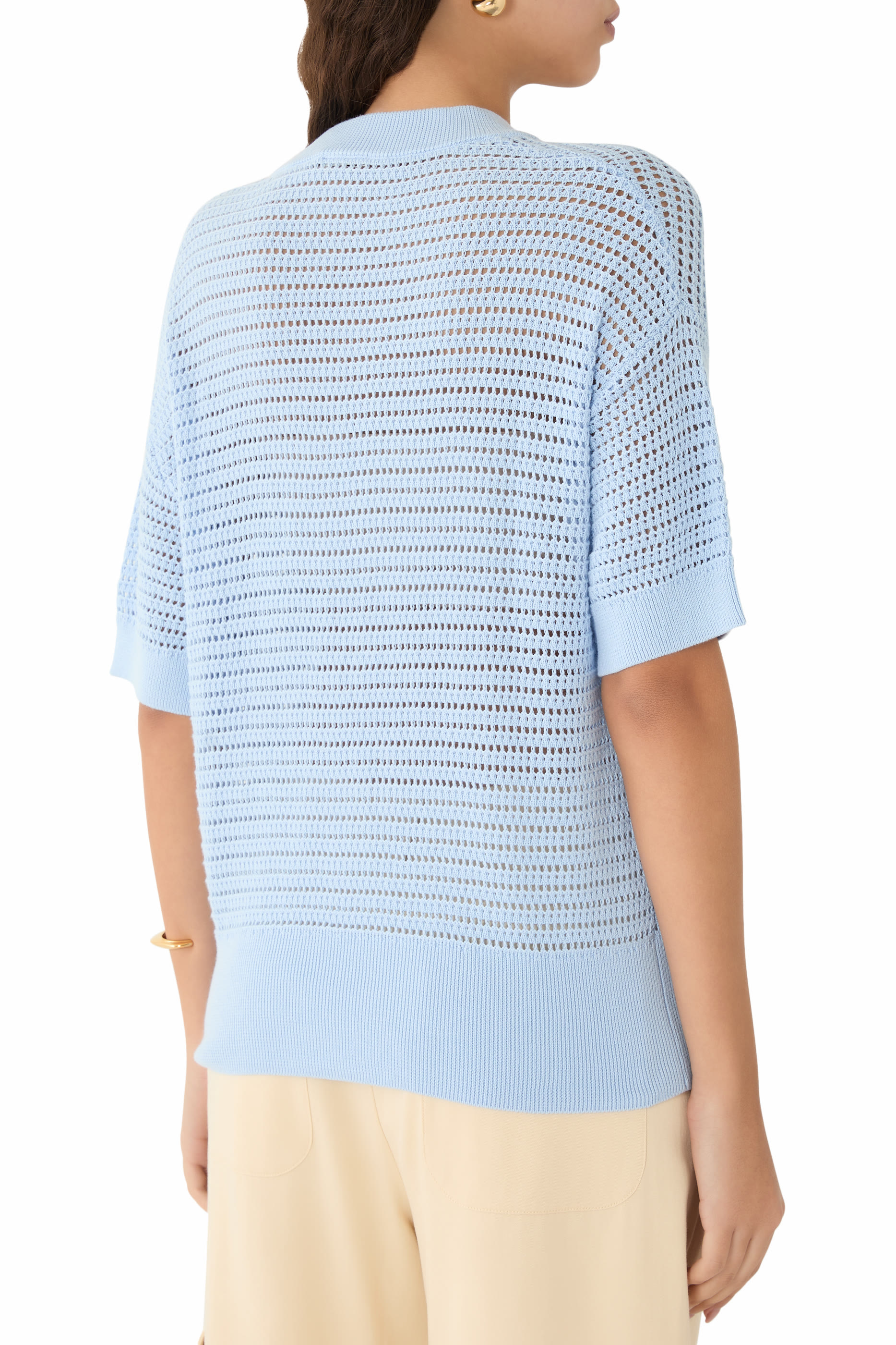 بلوزة كالي منسوجة