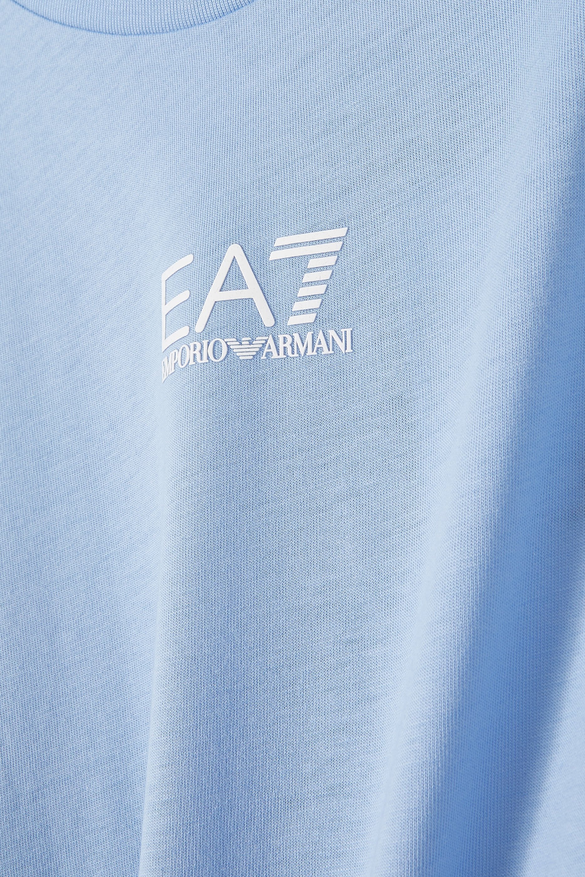 Kids EA7 Logo T-Shirt & Shorts Set