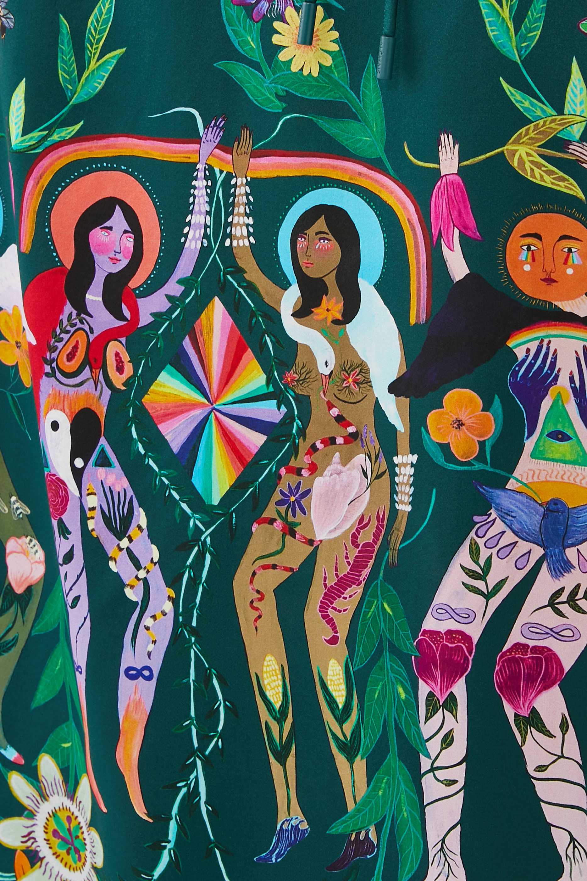 فستان أجاثا متوسط الطول