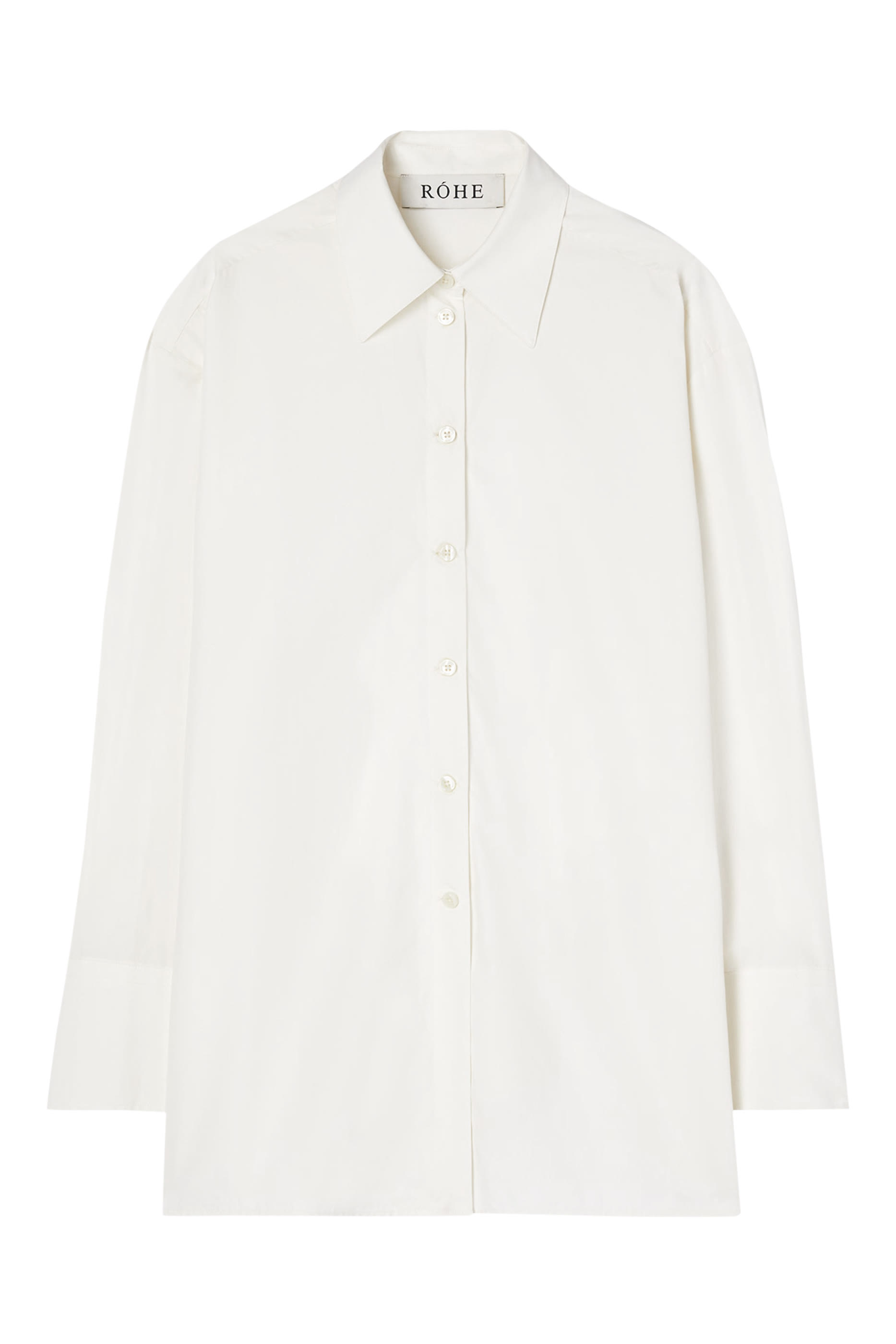 قميص حرير بقصة واسعة