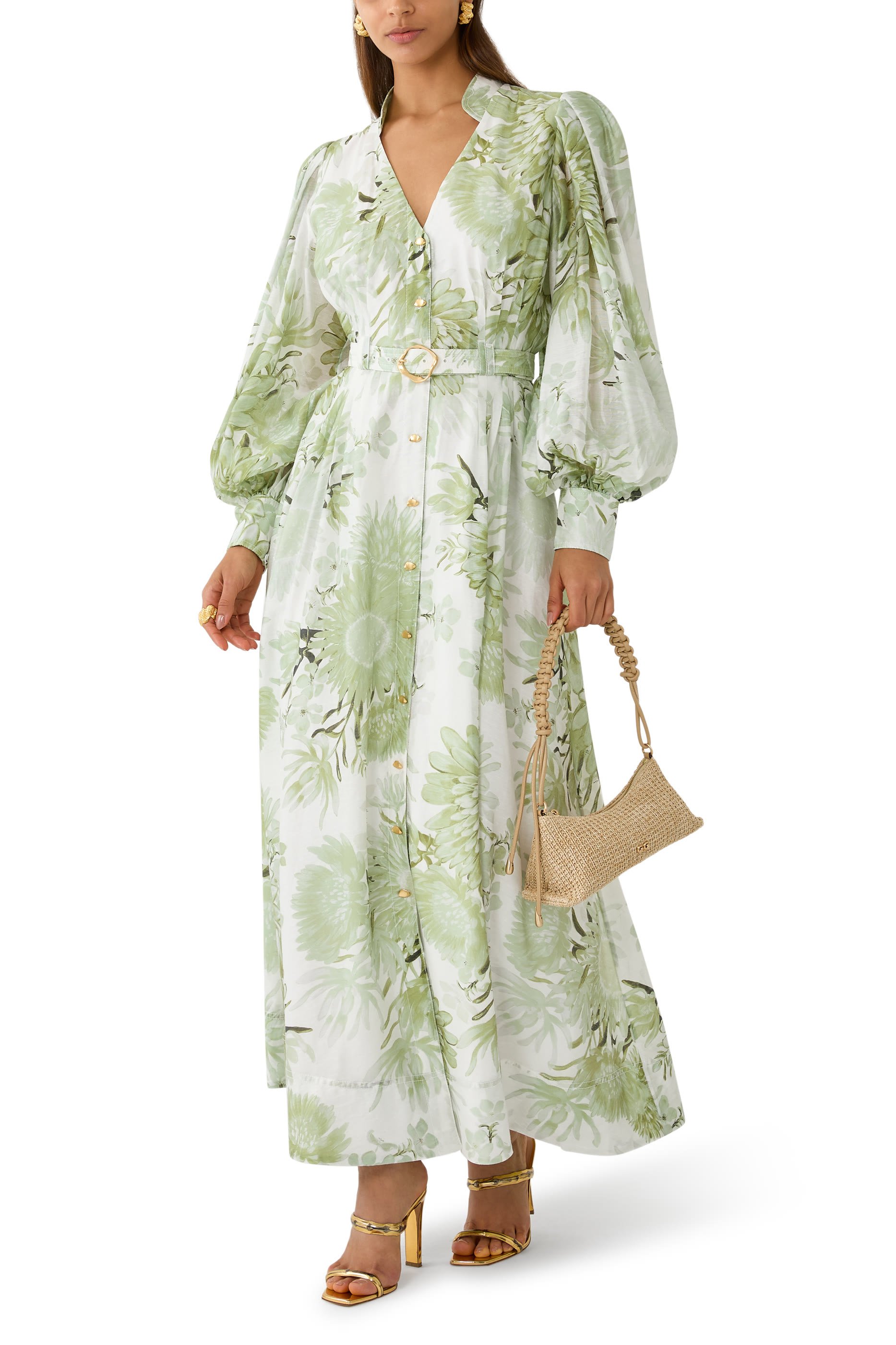 فستان ريفلكتر بنمط قميص