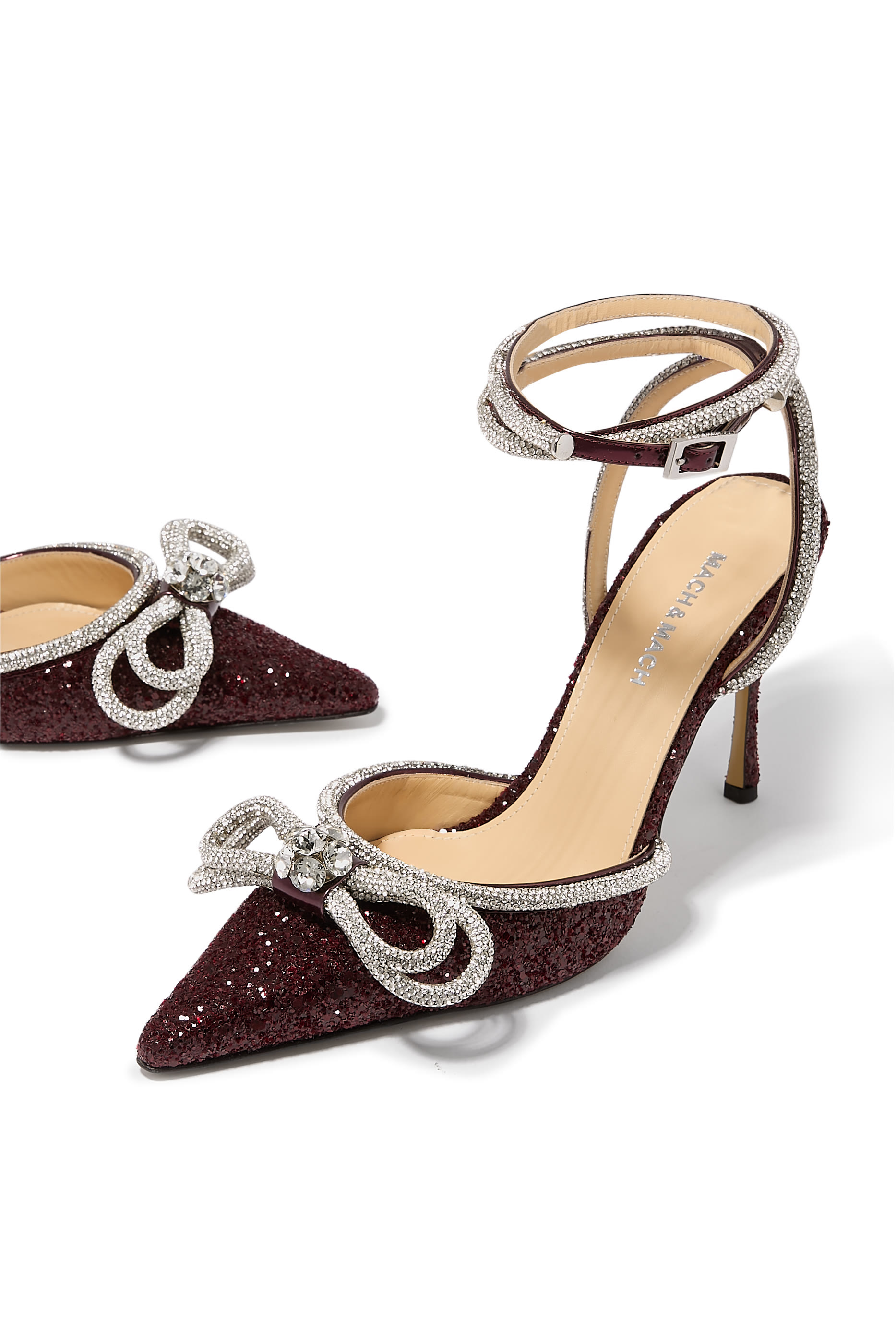 حذاء كلاسيكي 95 بربطتي فيونكة جليتر