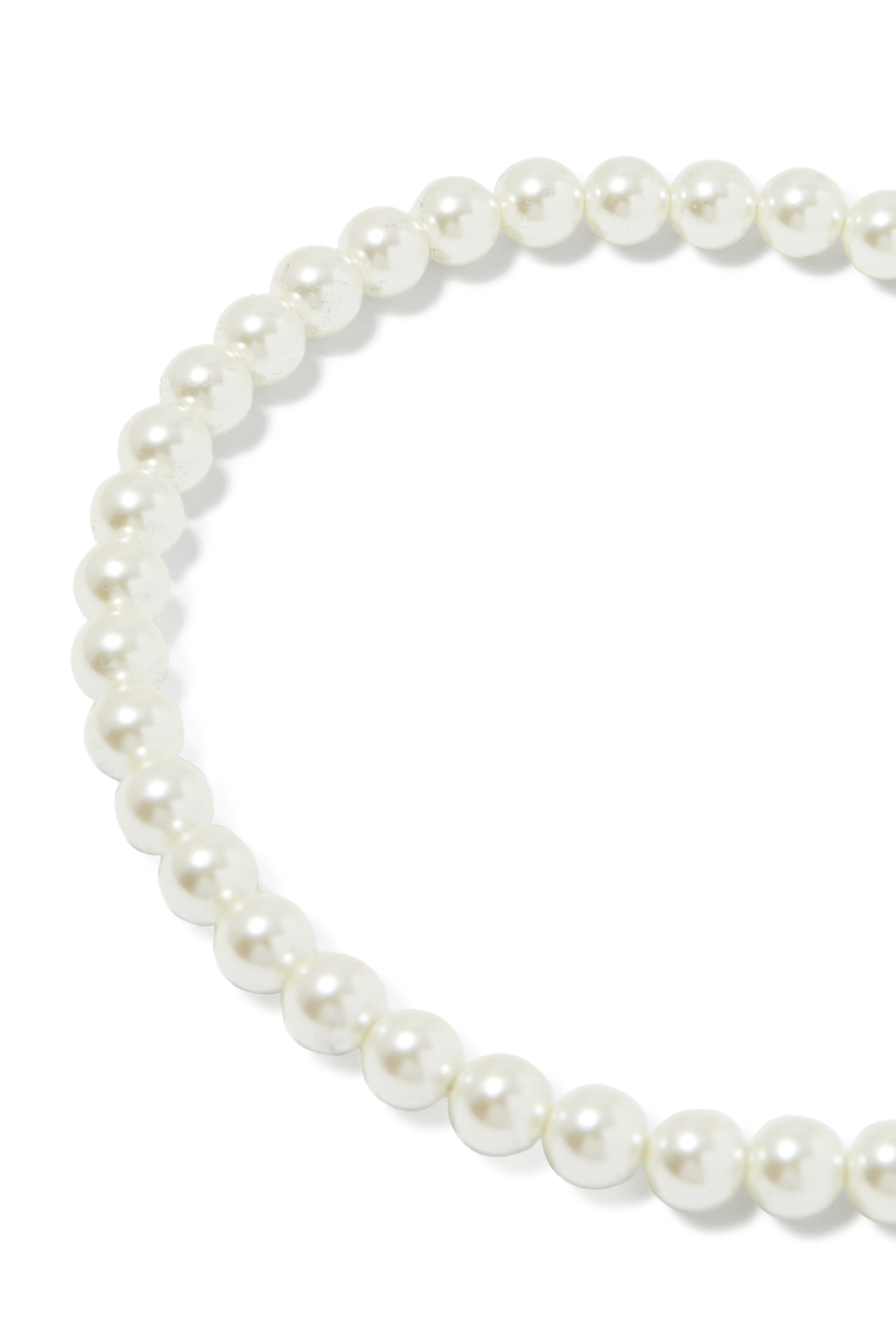 قلادة بابلون مرصعة بلؤلؤ بشعار الماركة