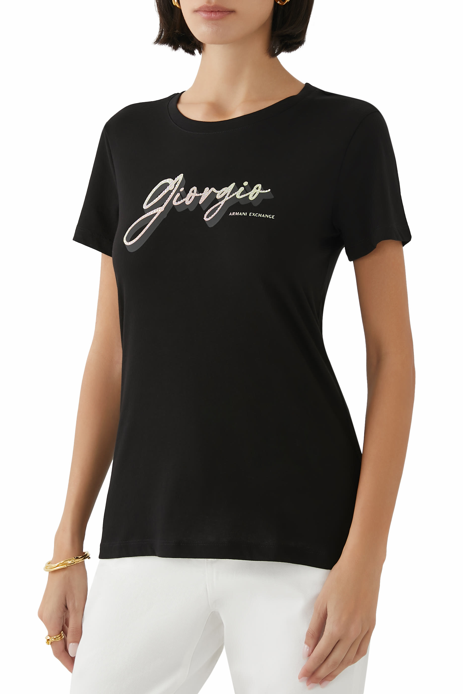 تيشيرت بشعار الماركة