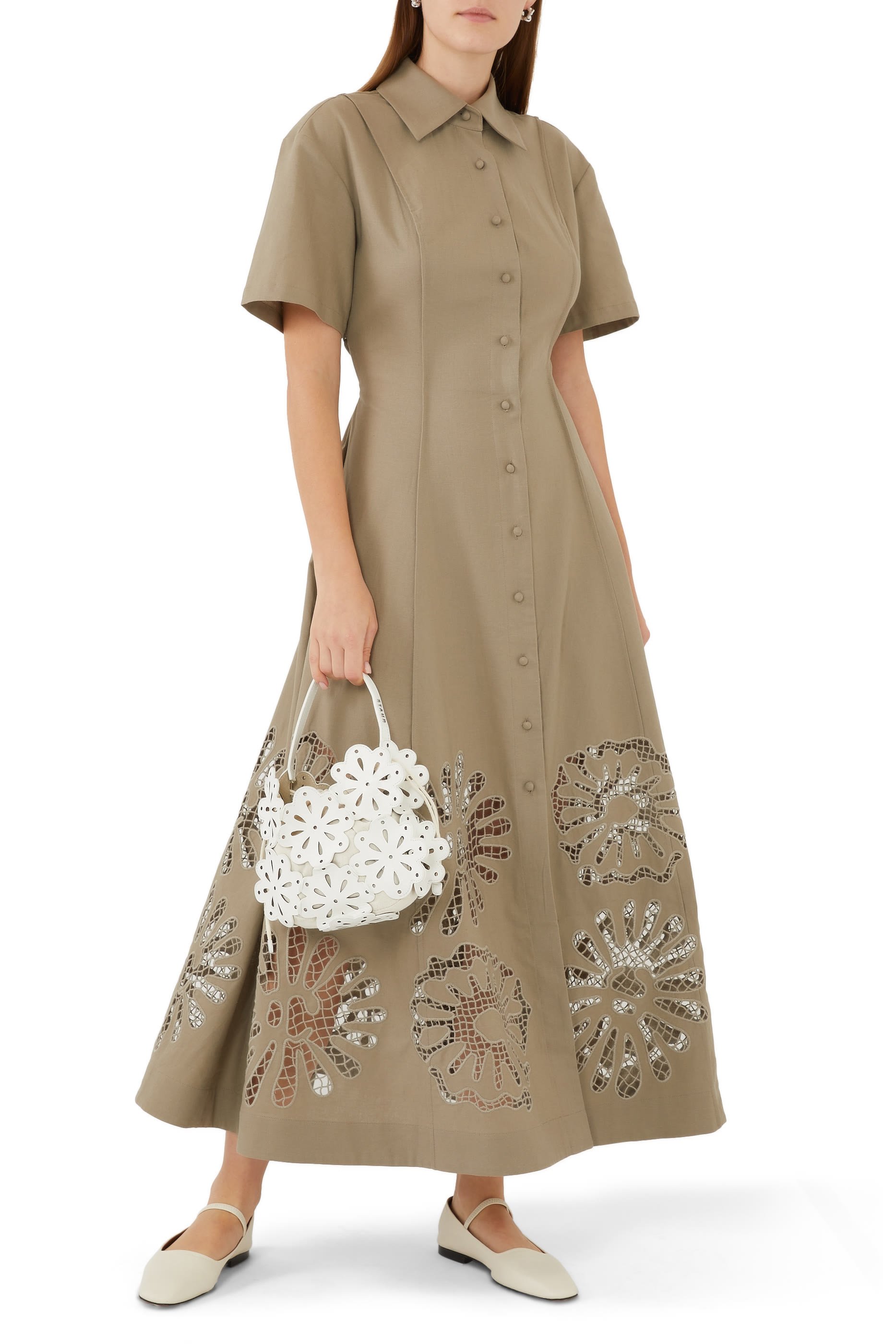 فستان أناليس بتصميم قميص