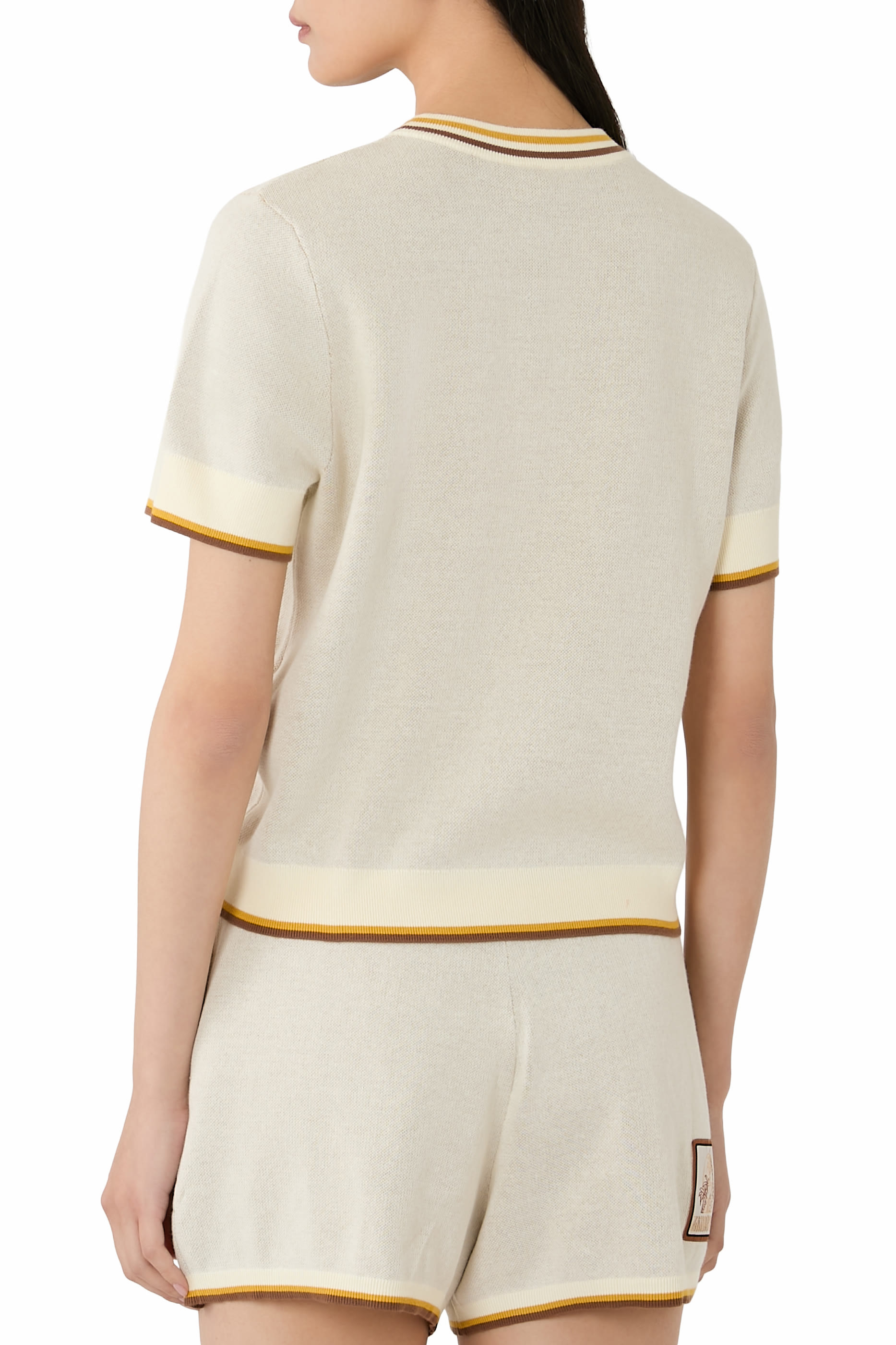 تيشيرت بنقشة داي لايت جاكار