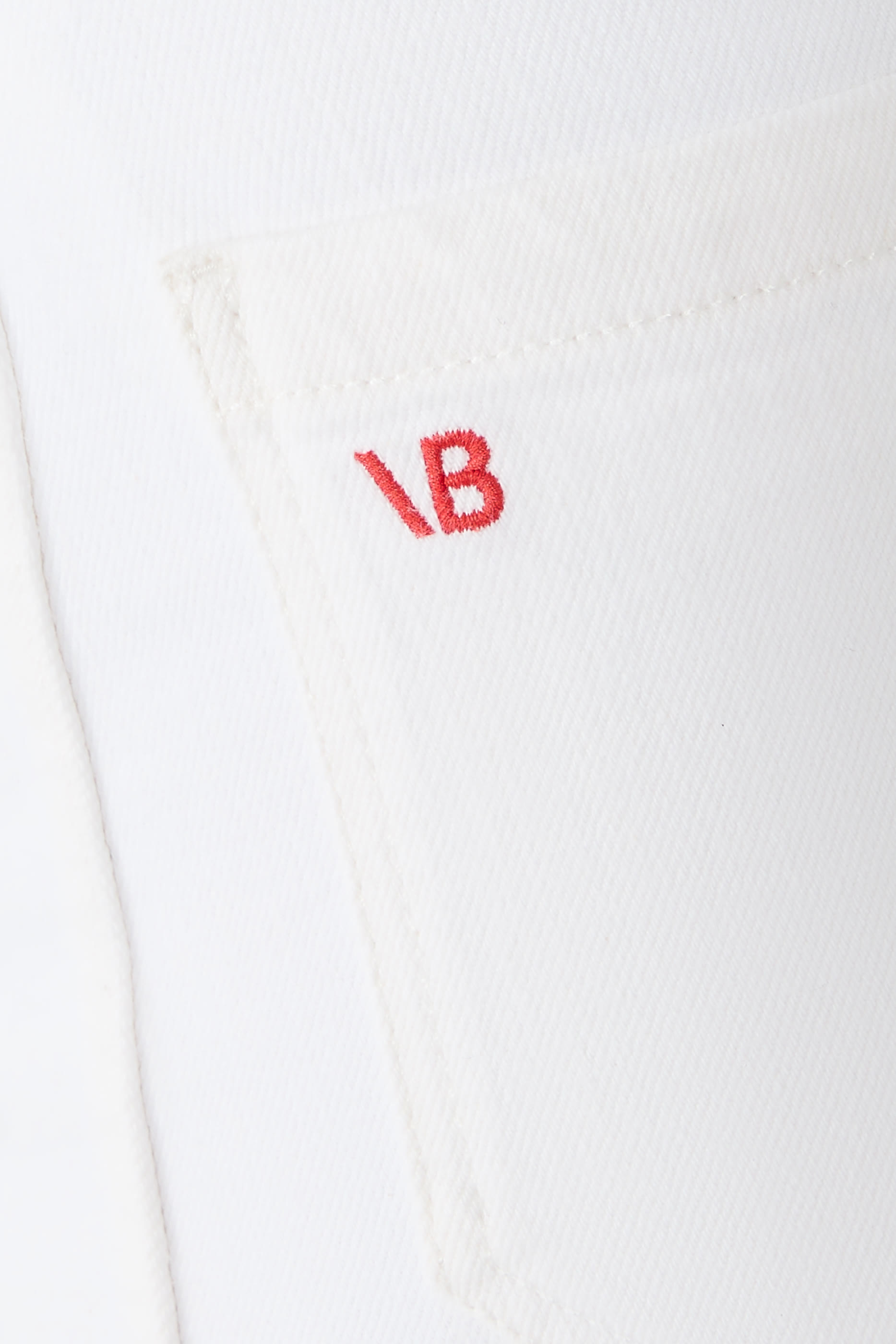 بنطال جينز ألينا مطاطي بخصر مرتفع