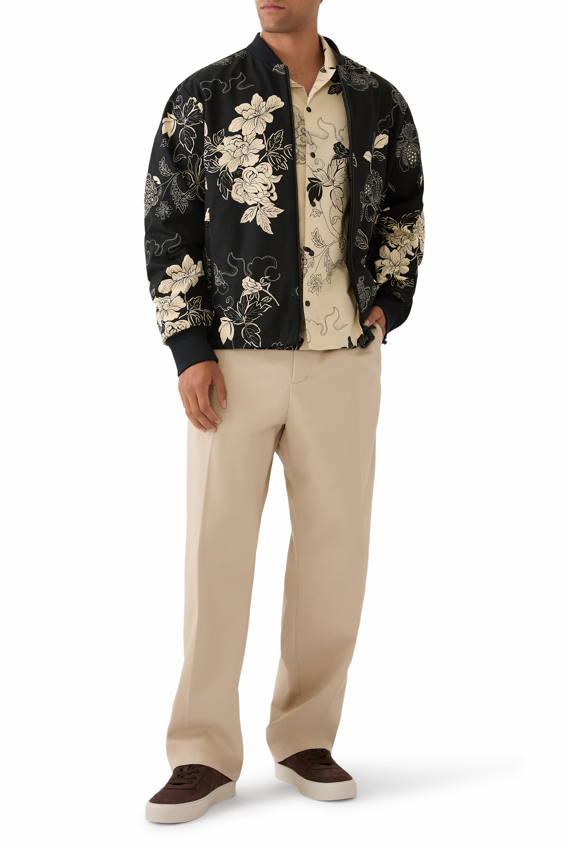 بنطال قطن غبردين