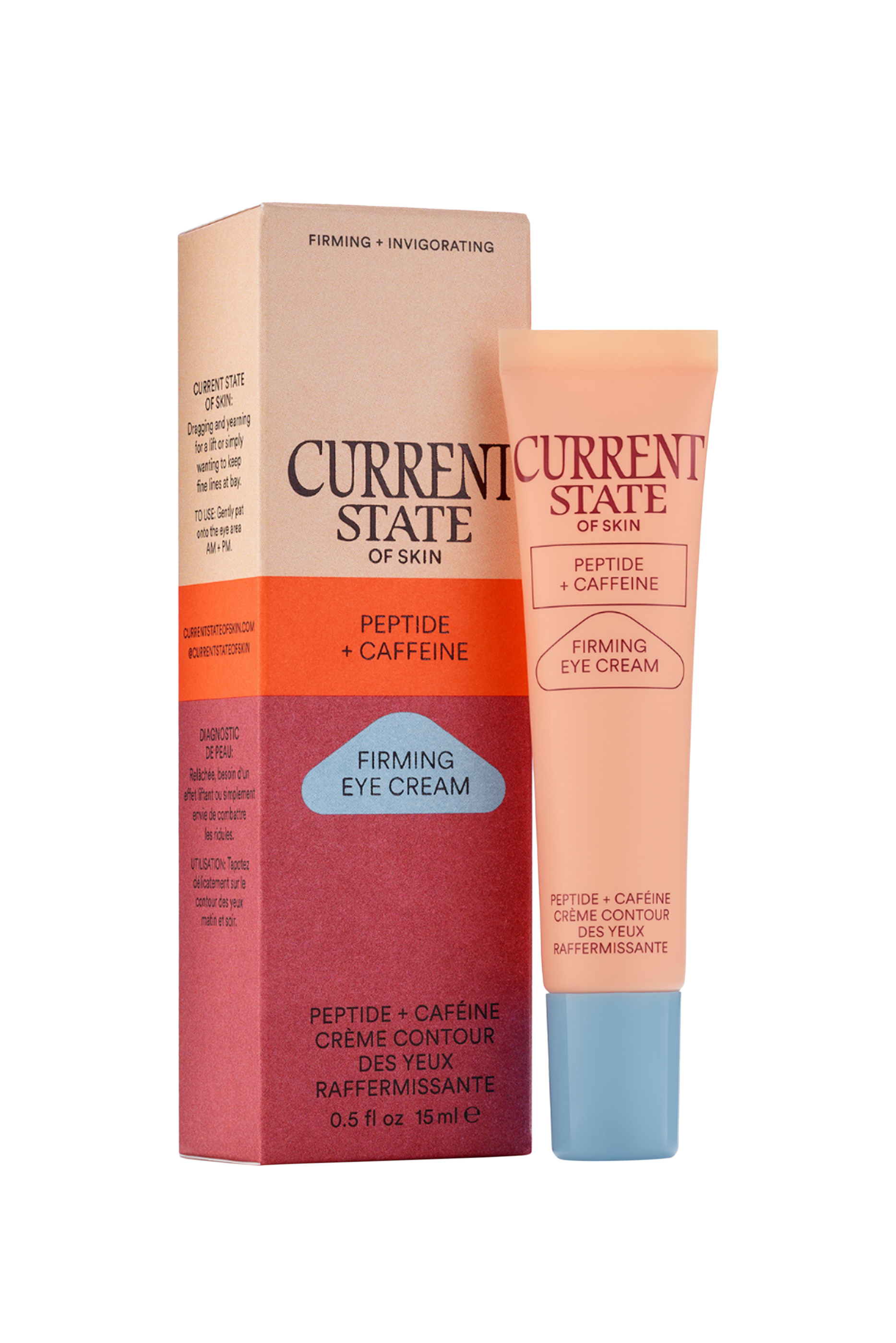 كريم بالببتيد والكافيين لشد البشرة المحيطة بالعين