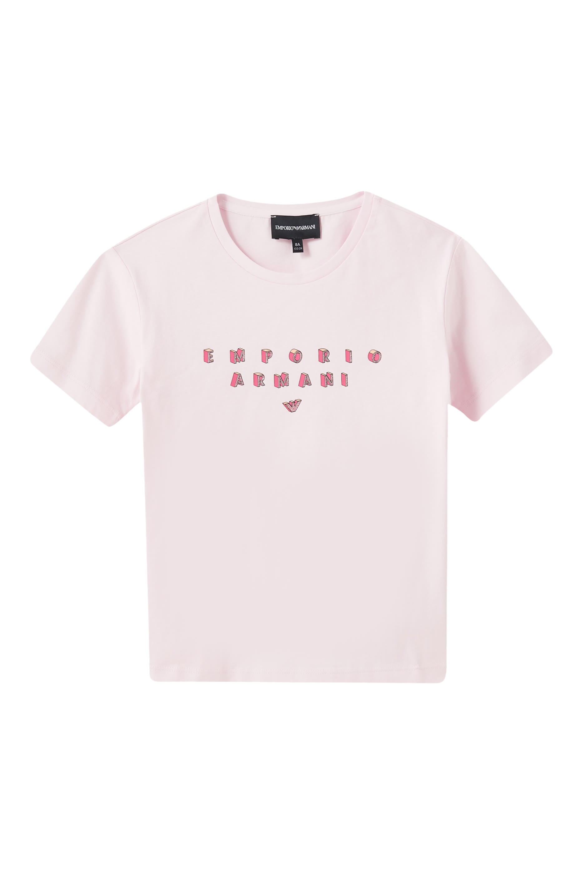 تيشيرت بطبعات شعار الماركة للأطفال