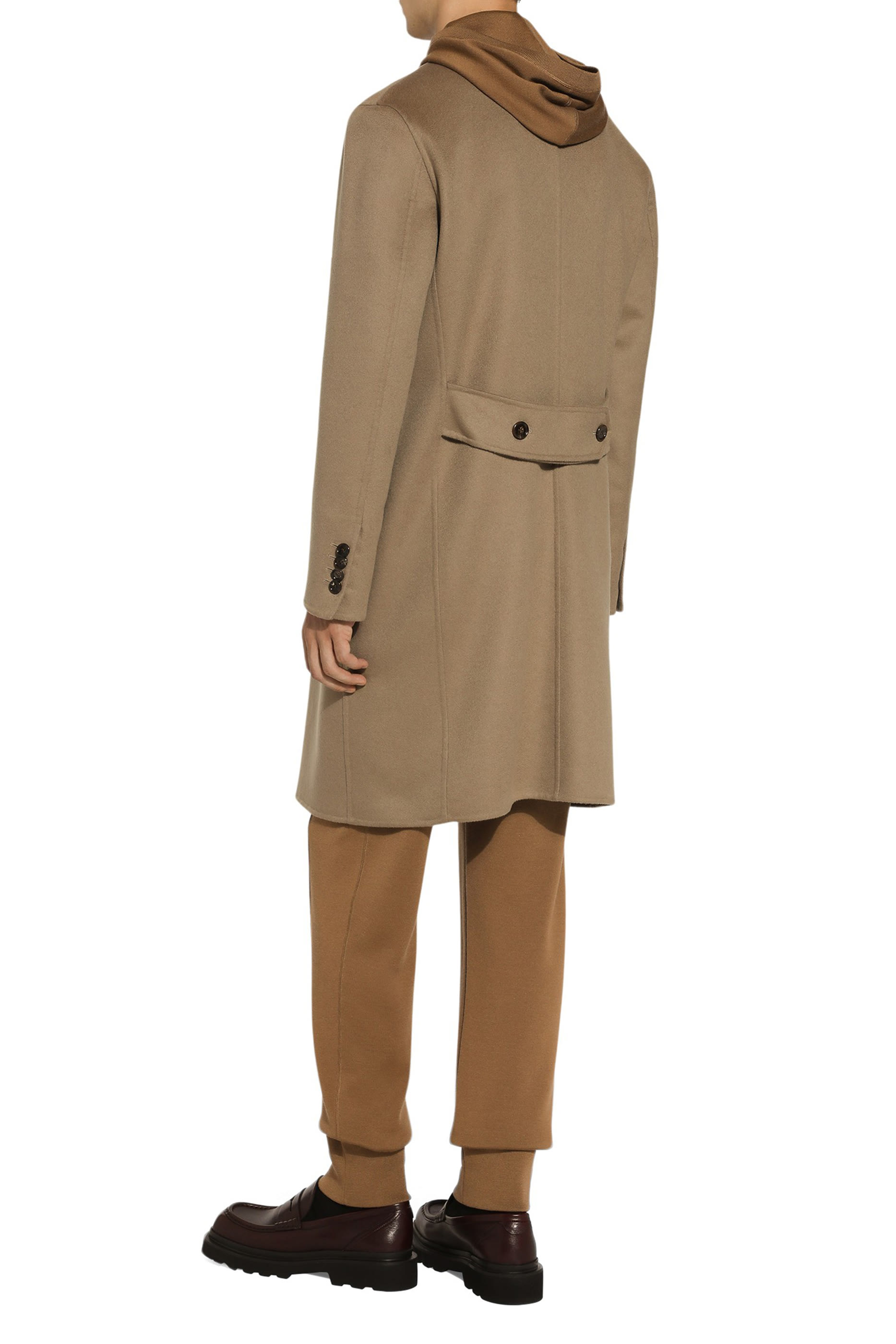 هودي برقعة حرفي شعار الماركة صوف وحرير