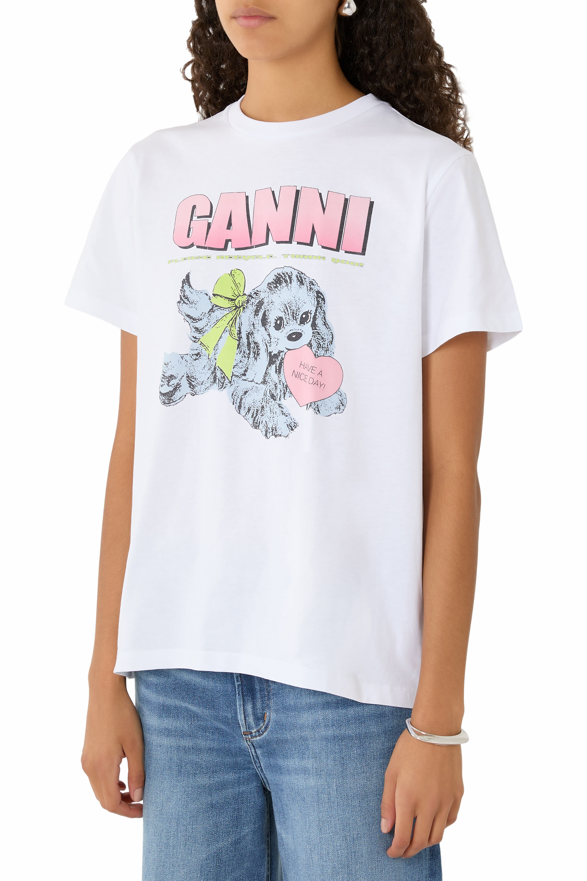 تيشيرت بطبعة جرو