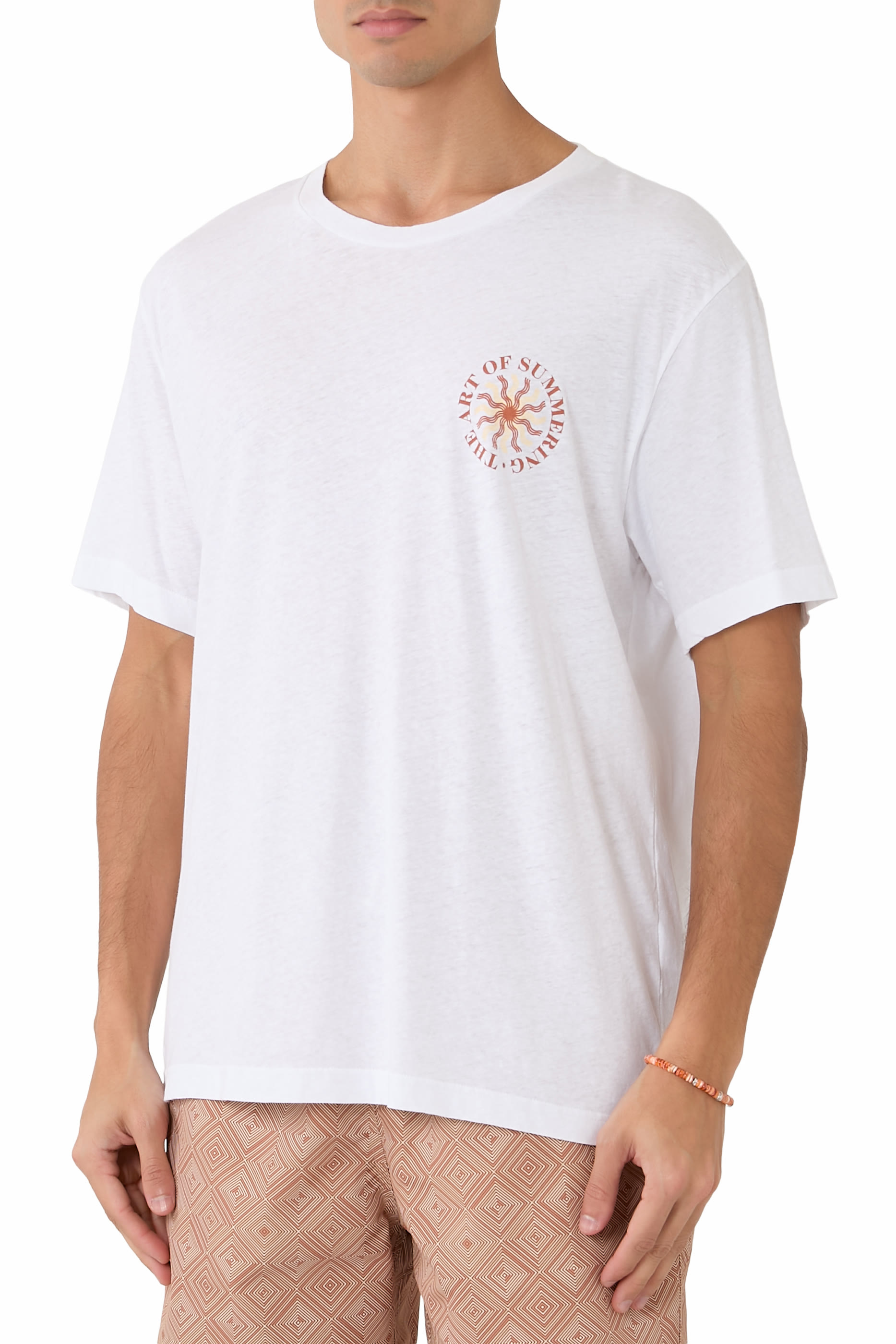 تيشيرت دينيس بنقشة