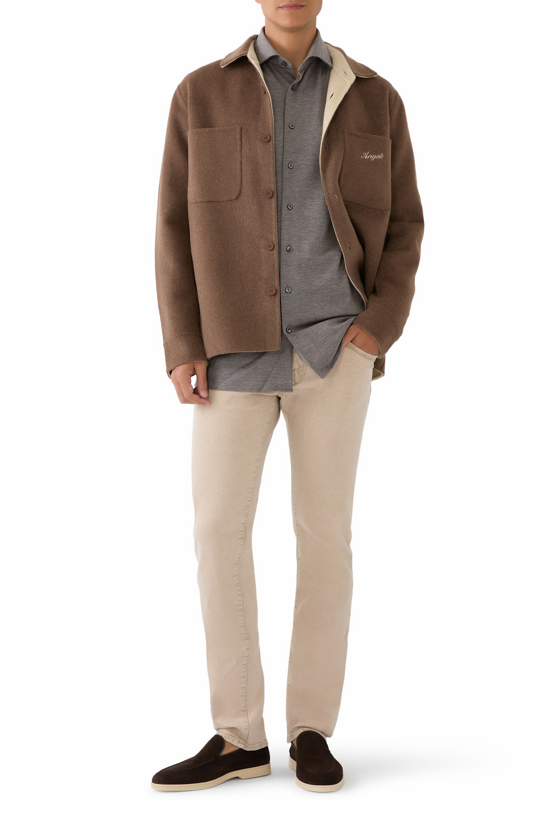 قميص نسيج تينسيل وصوف