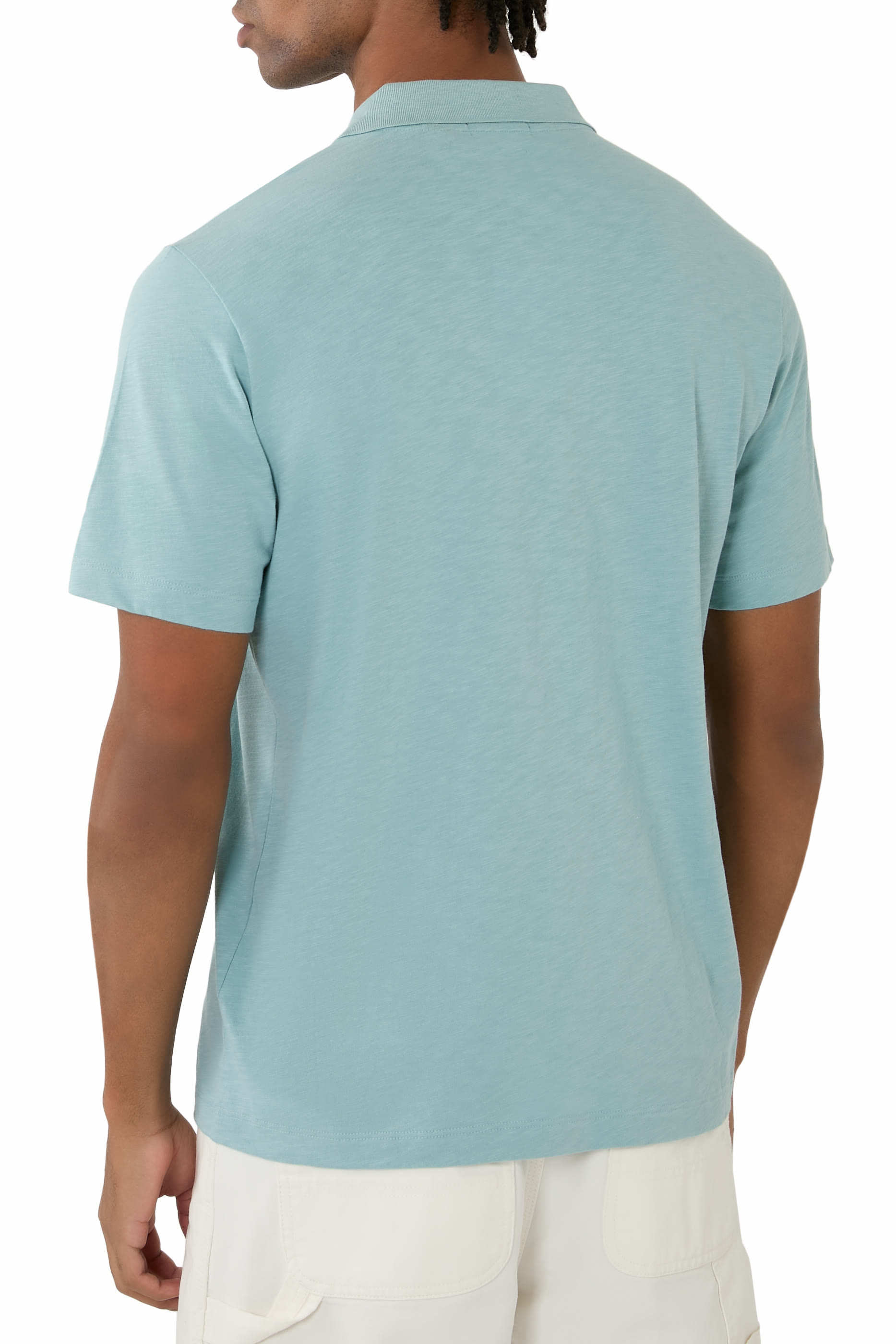 قميص بولو بورن قطن كوزموس سلوب