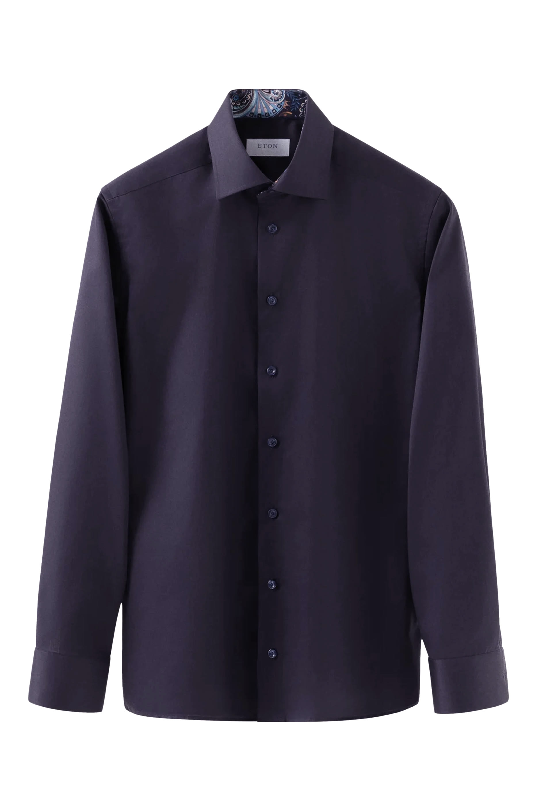 قميص تويل مميز بنقشة زهور