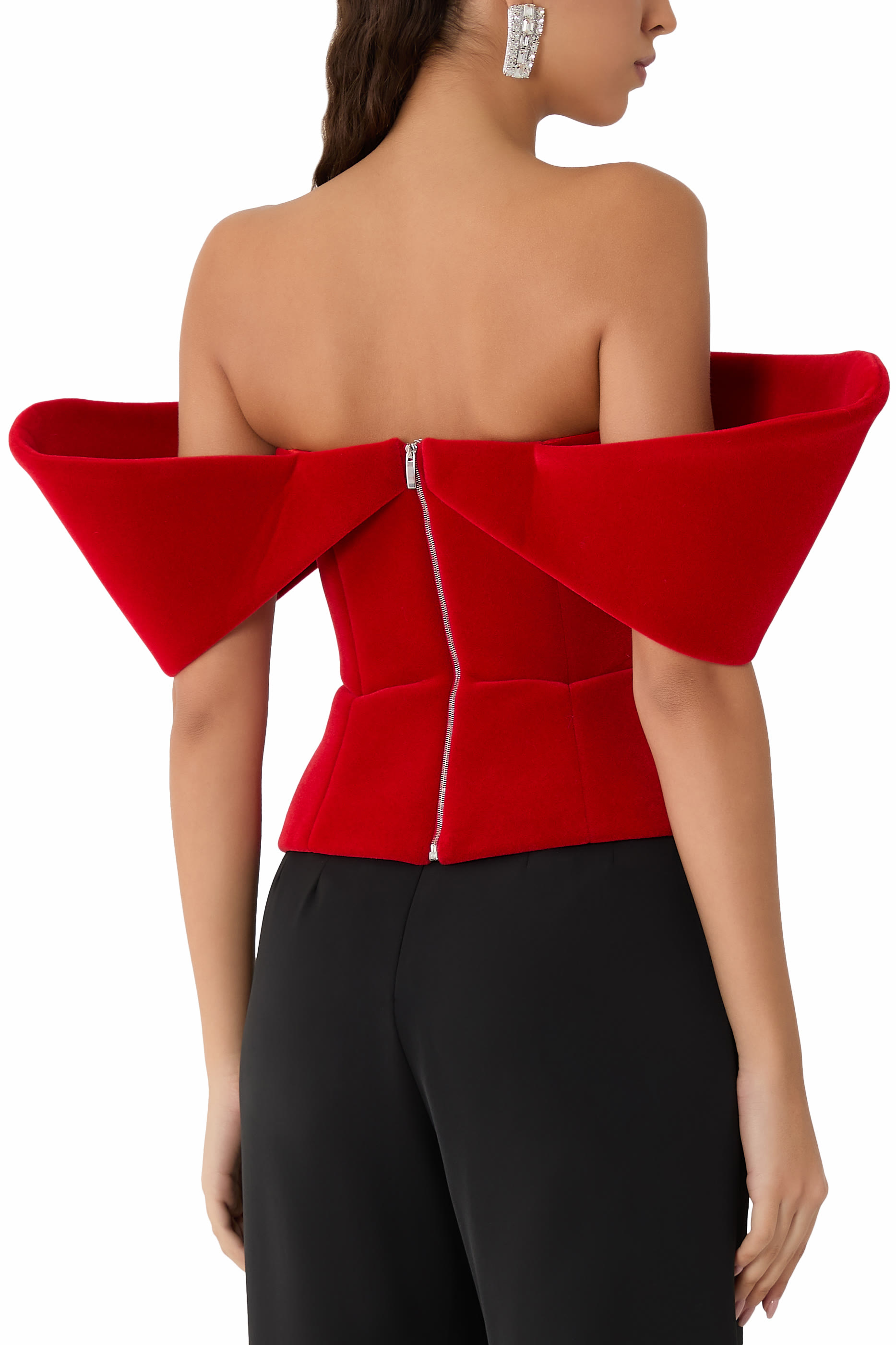 Off-Shoulder Jumpsuit