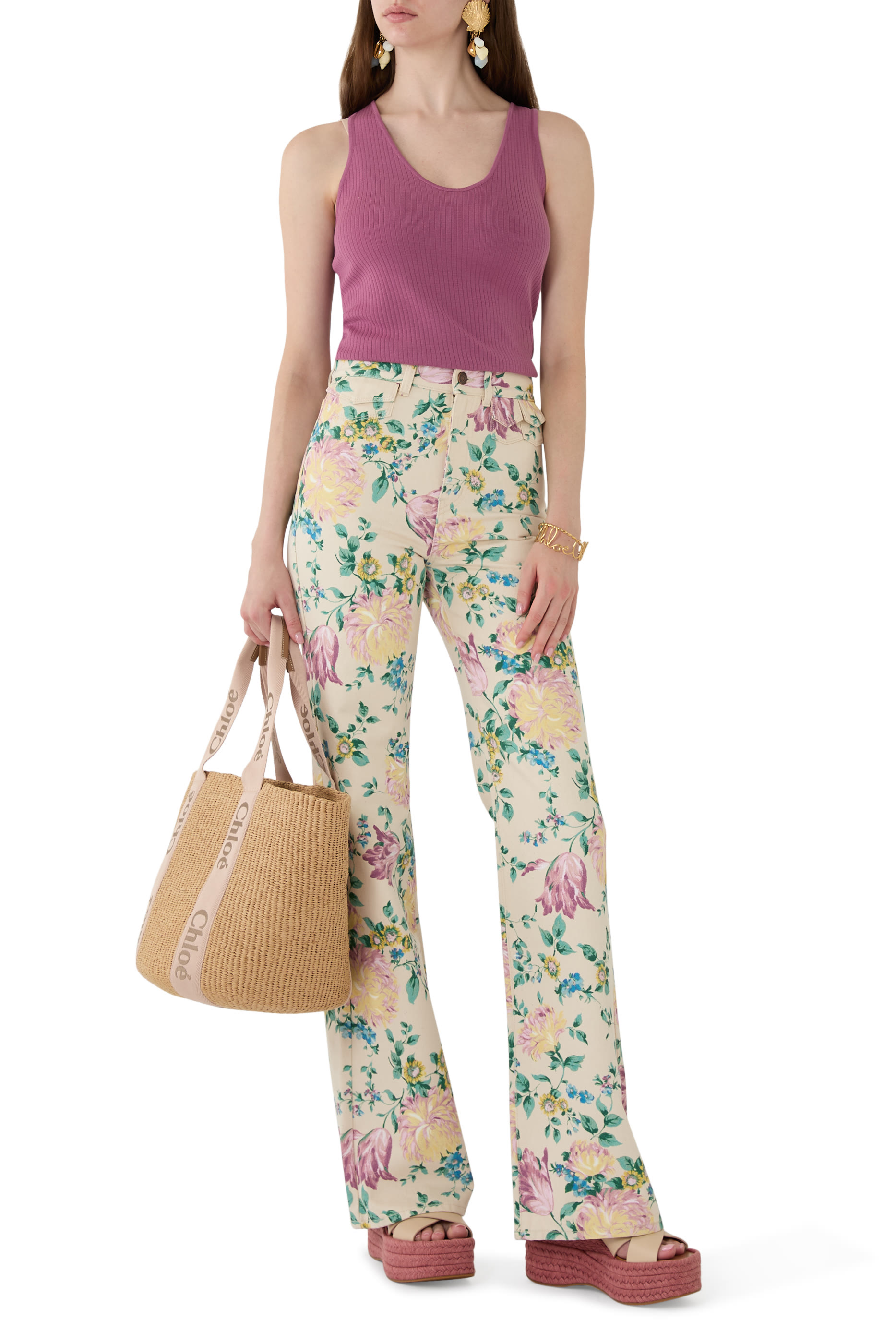 بلوزة بلا أكمام نسيج صوف