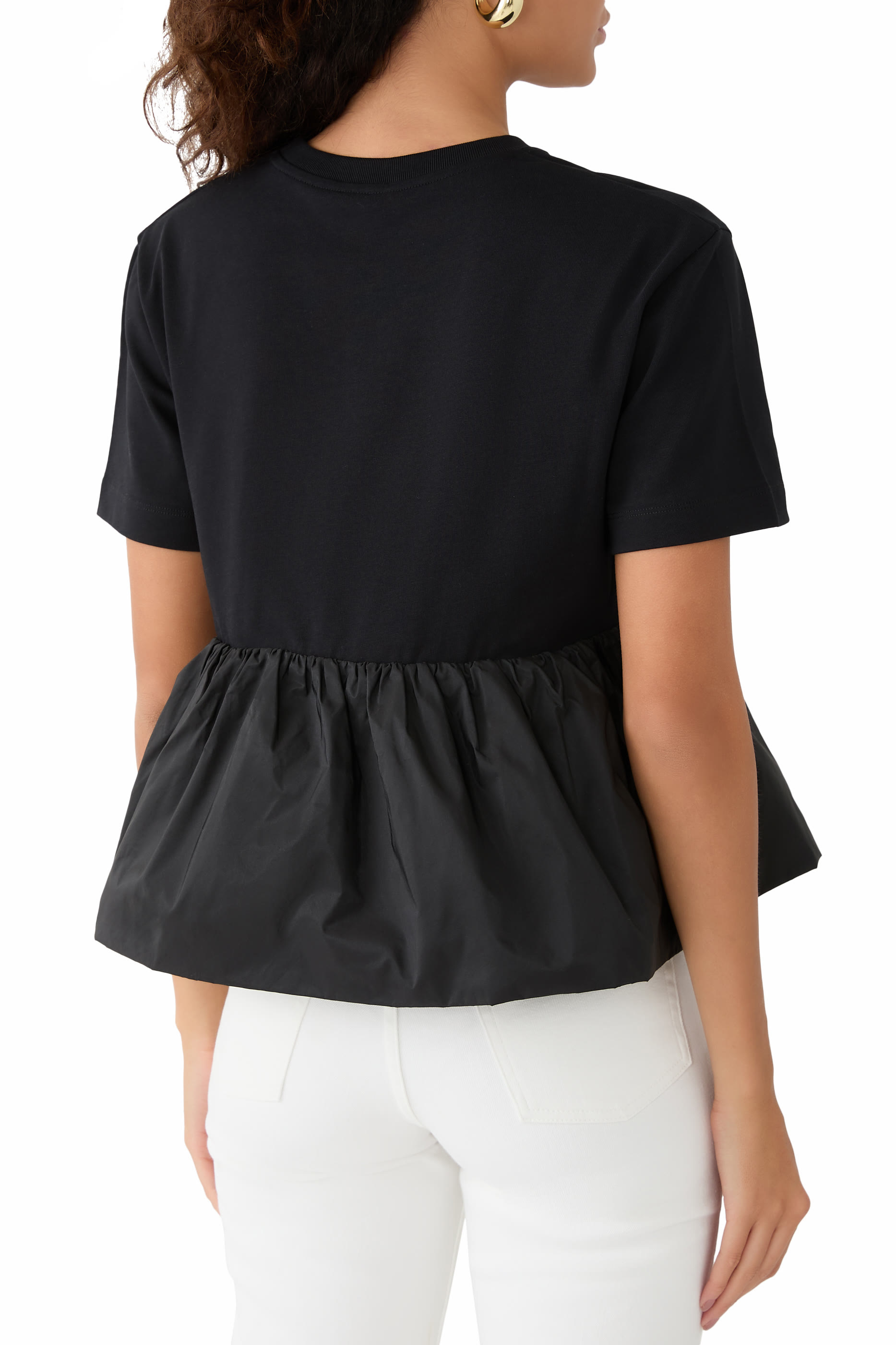 تيشيرت بحافة كشكش