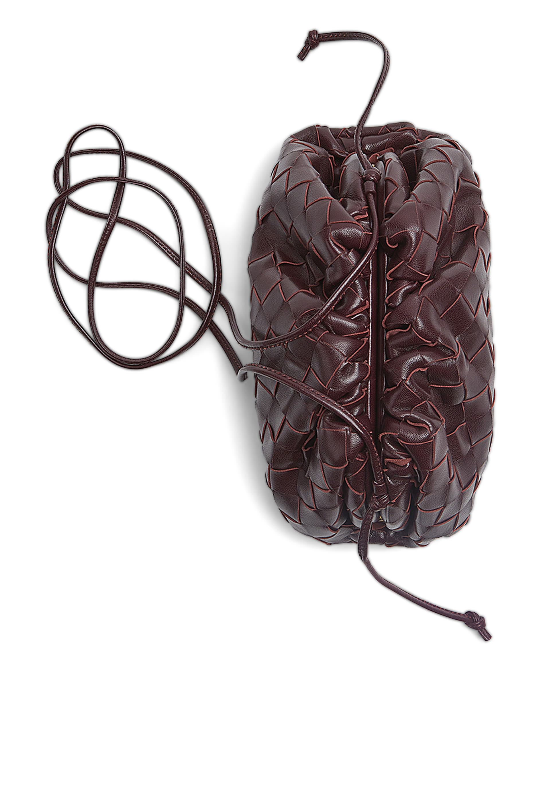 حقيبة صغيرة بتصميم مجدول