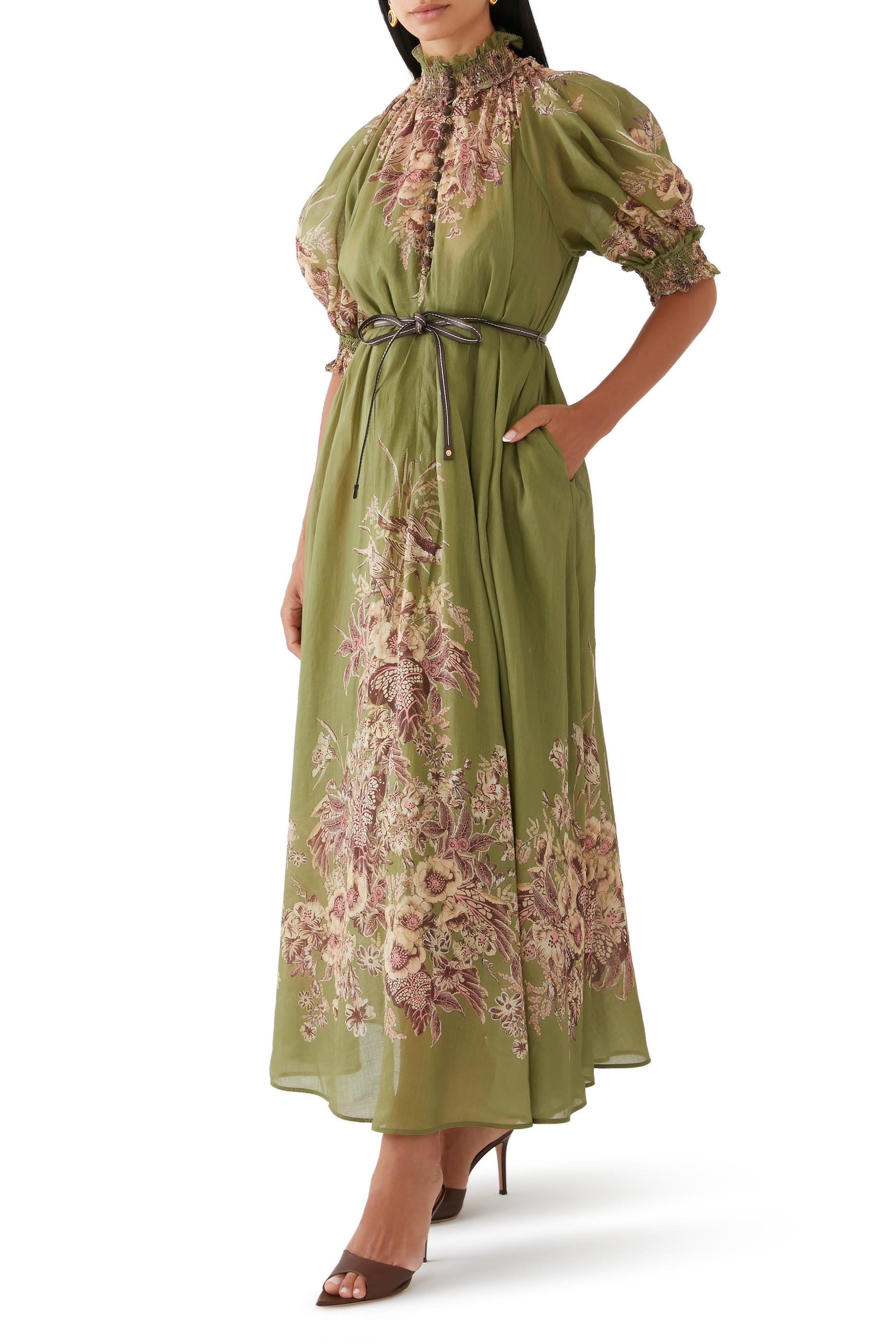 فستان أوتي طويل واسع