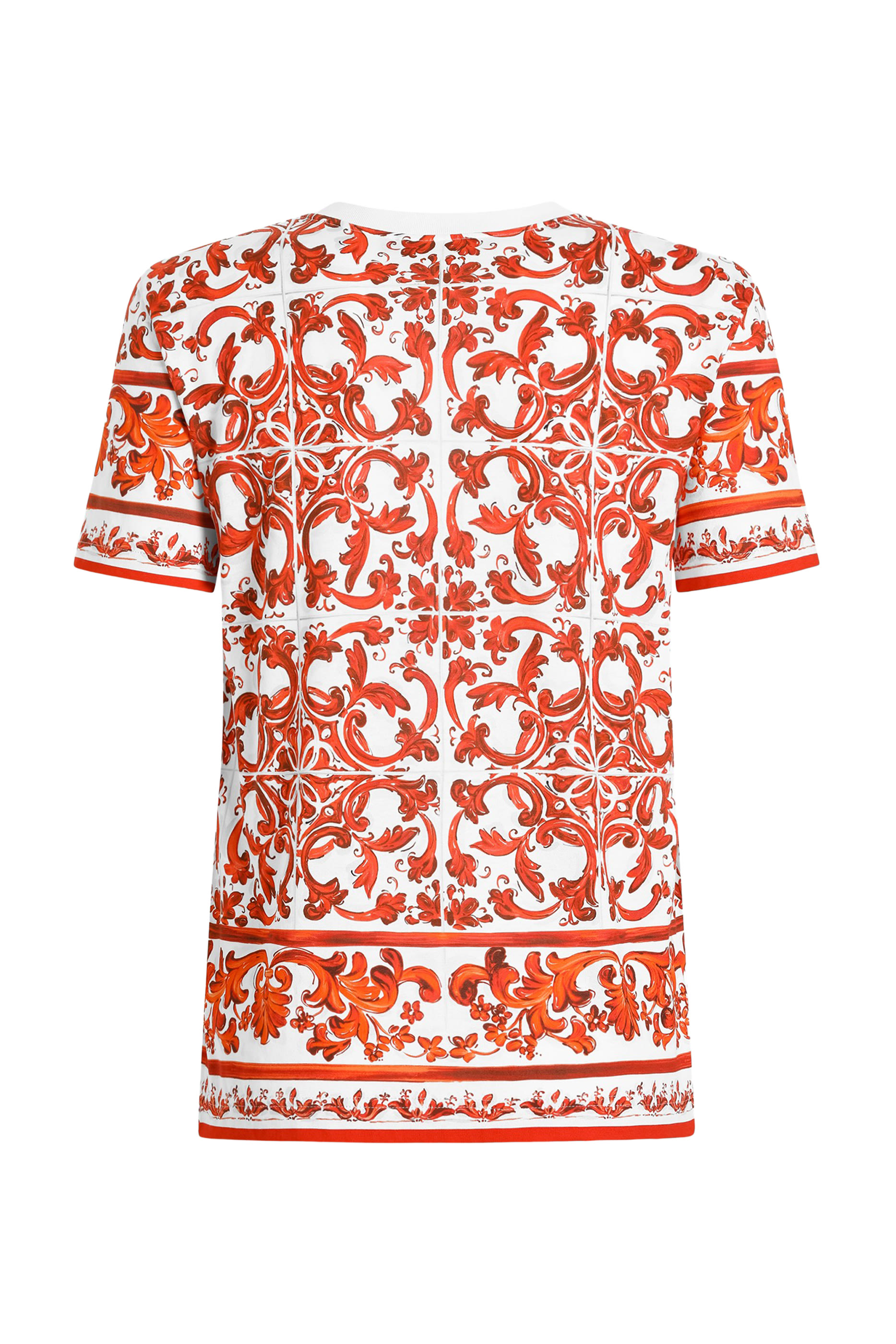 Majolica-Print Jersey T-Shirt