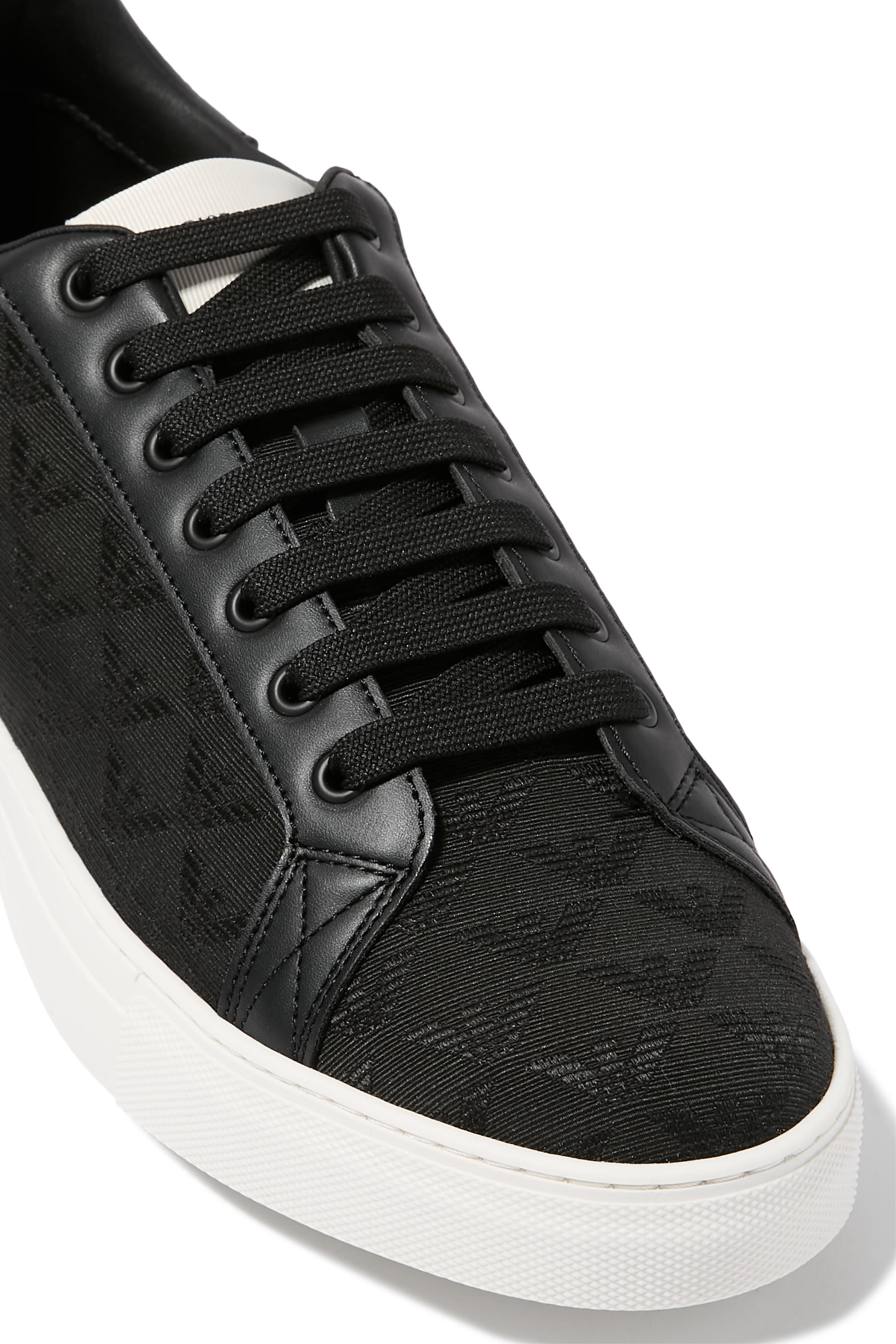 سنيكرز جاكار بشعار الماركة بالكامل نايلون