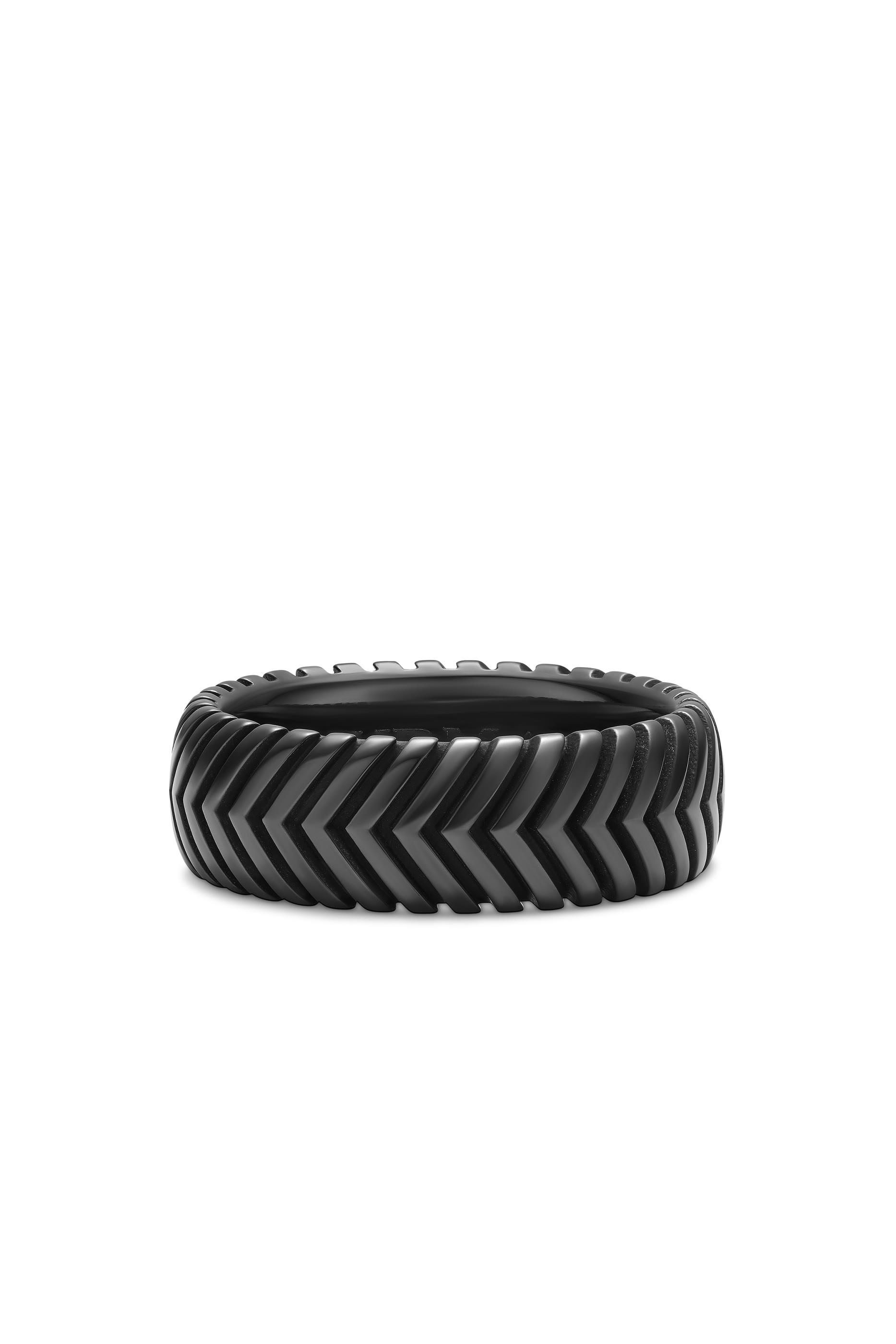 خاتم بتصميم شيفرون، تيتانيوم