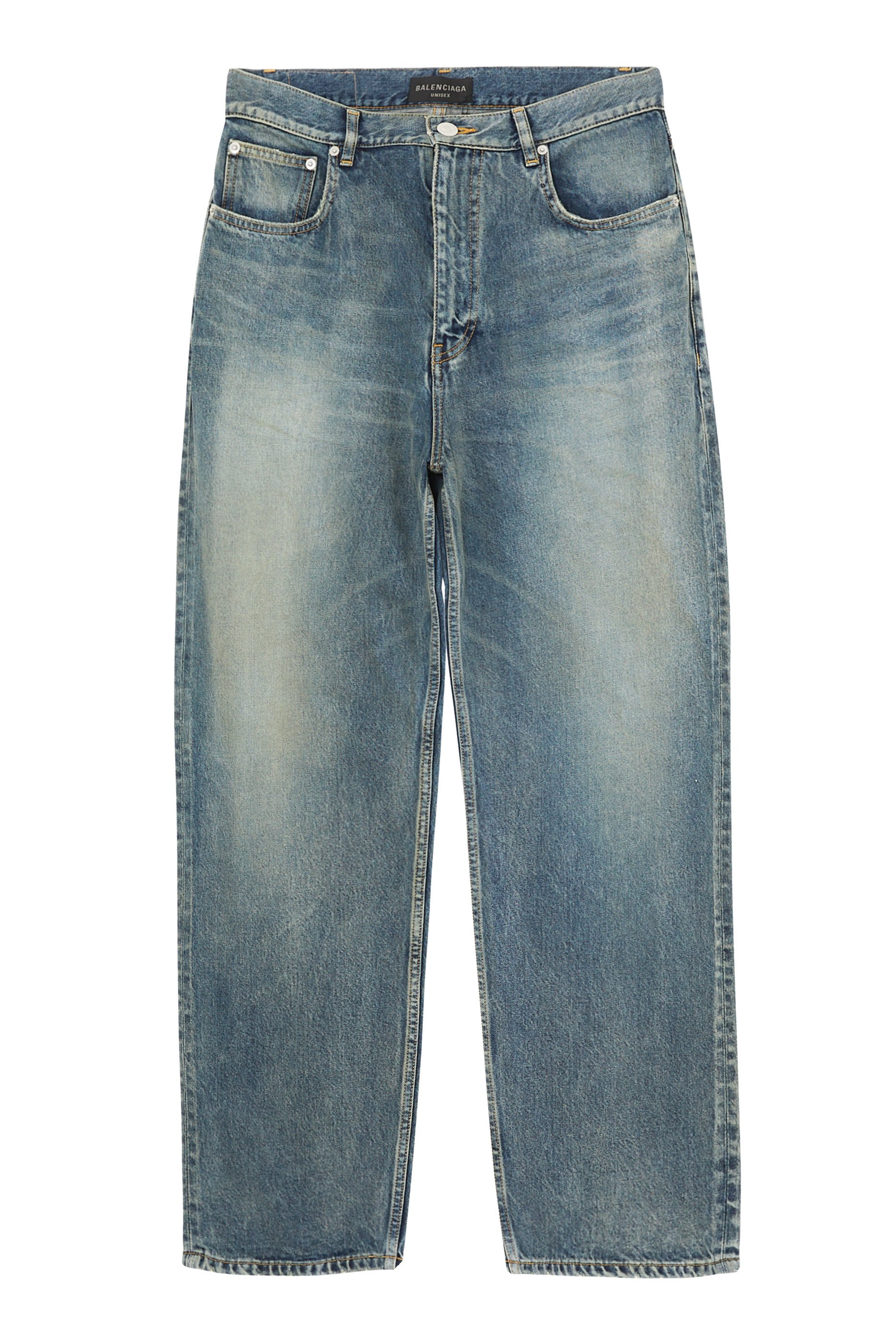 بنطال جينز بقصة فضفاضة للجنسين